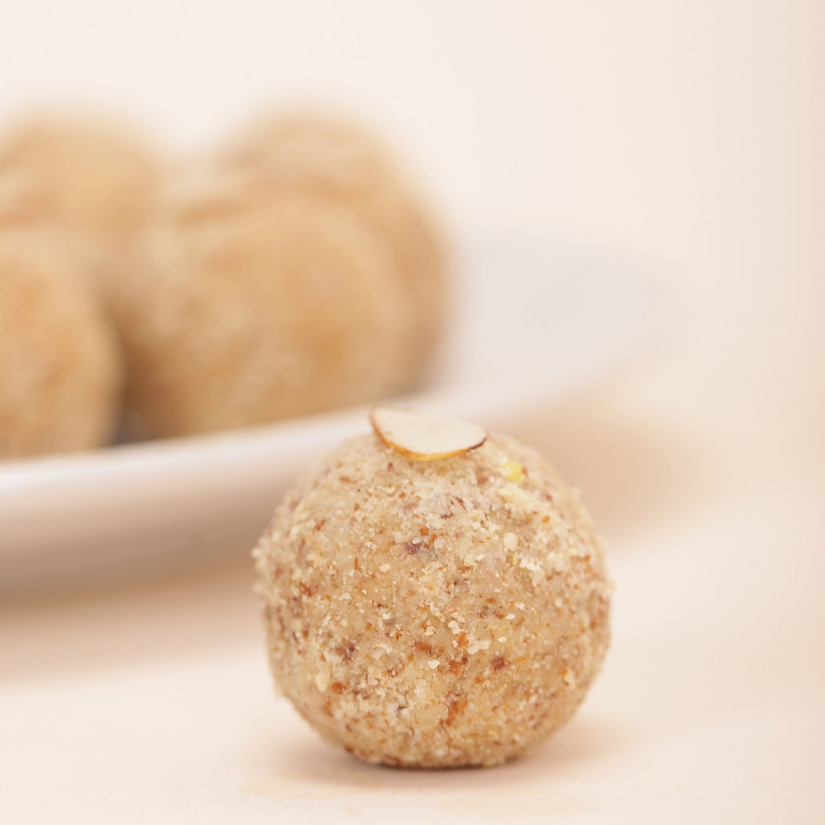 Peanut Butter Almond Ladoo