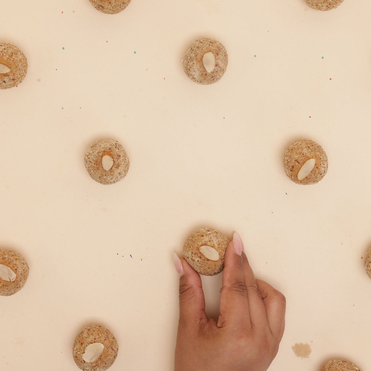 Peanut Butter Almond Ladoo