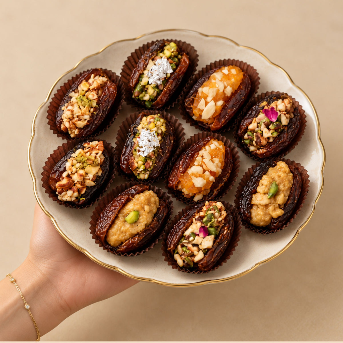FILLED MEDJOUL DATES - ASSORTED