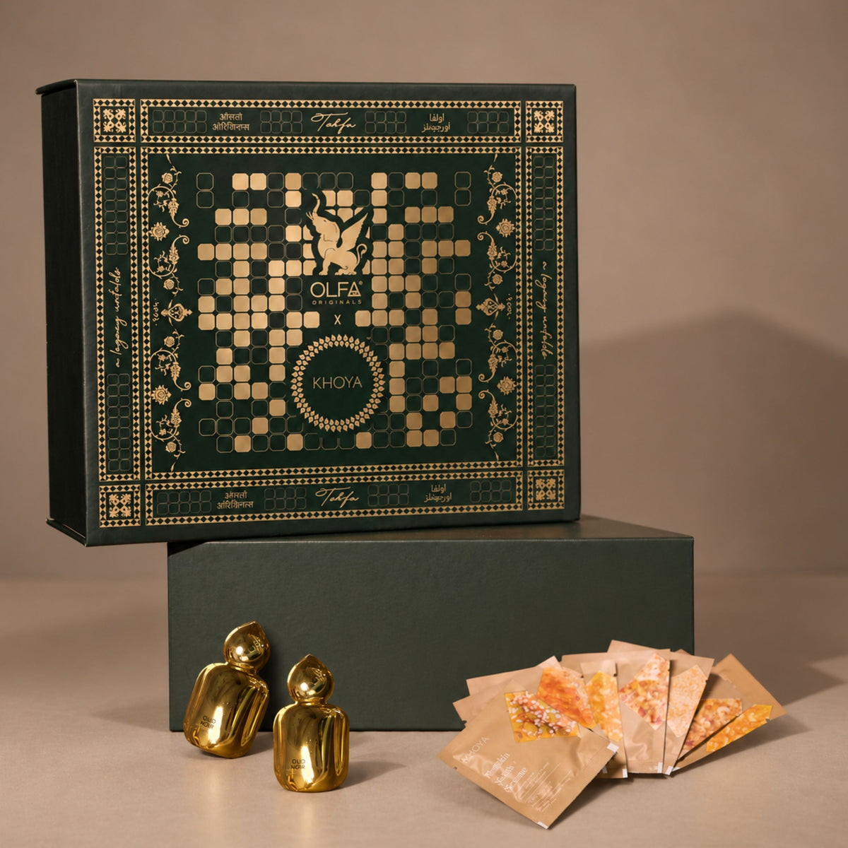 The Blush & Khoya Chikki Gift Box | Olfa Originals × KHOYA