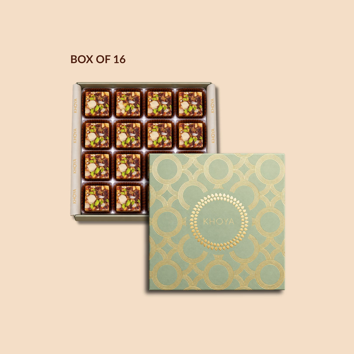 DATE & NUT BARFI - Navratri Special Mithai