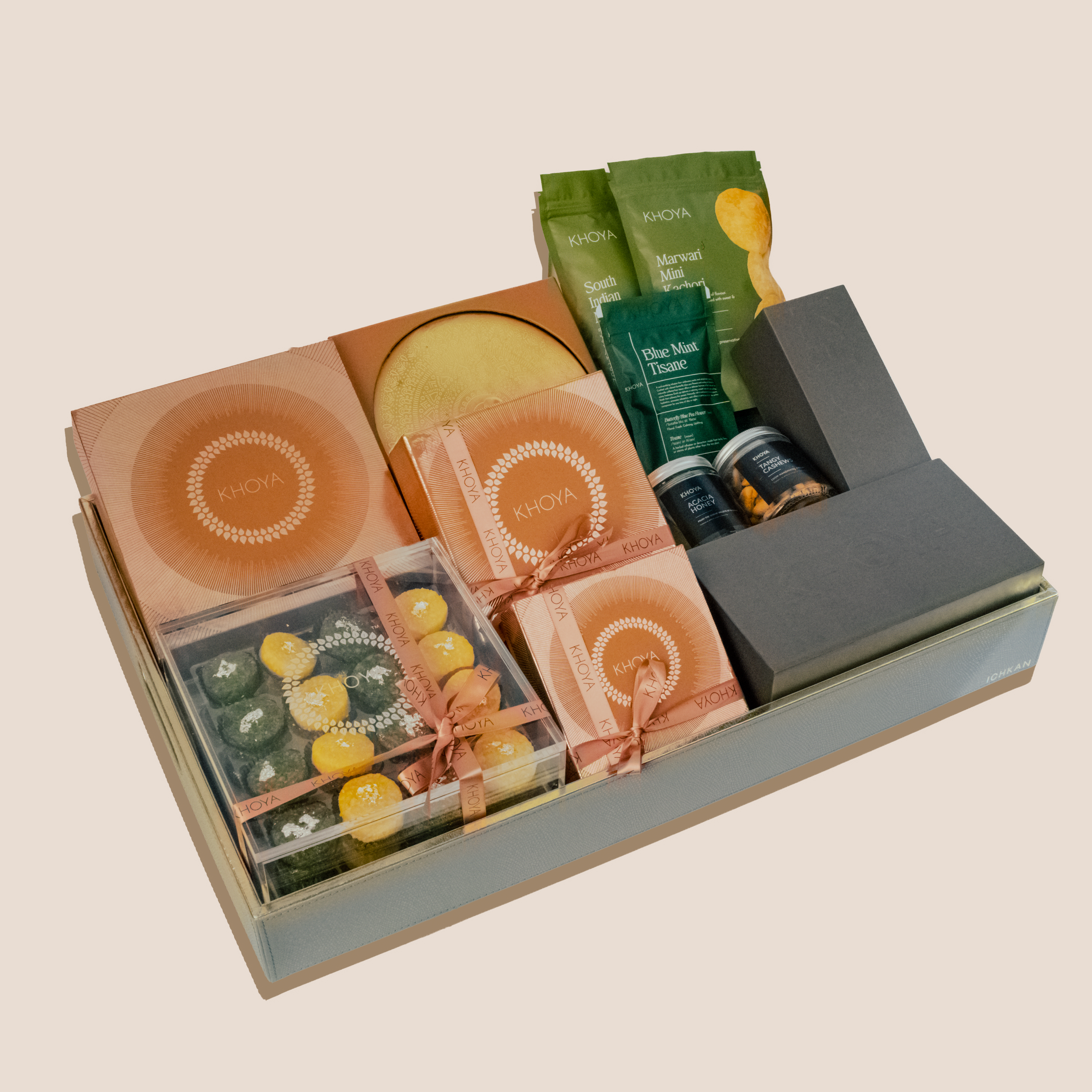 THE ALL THINGS KHOYA TRAY - Diwali Hamper