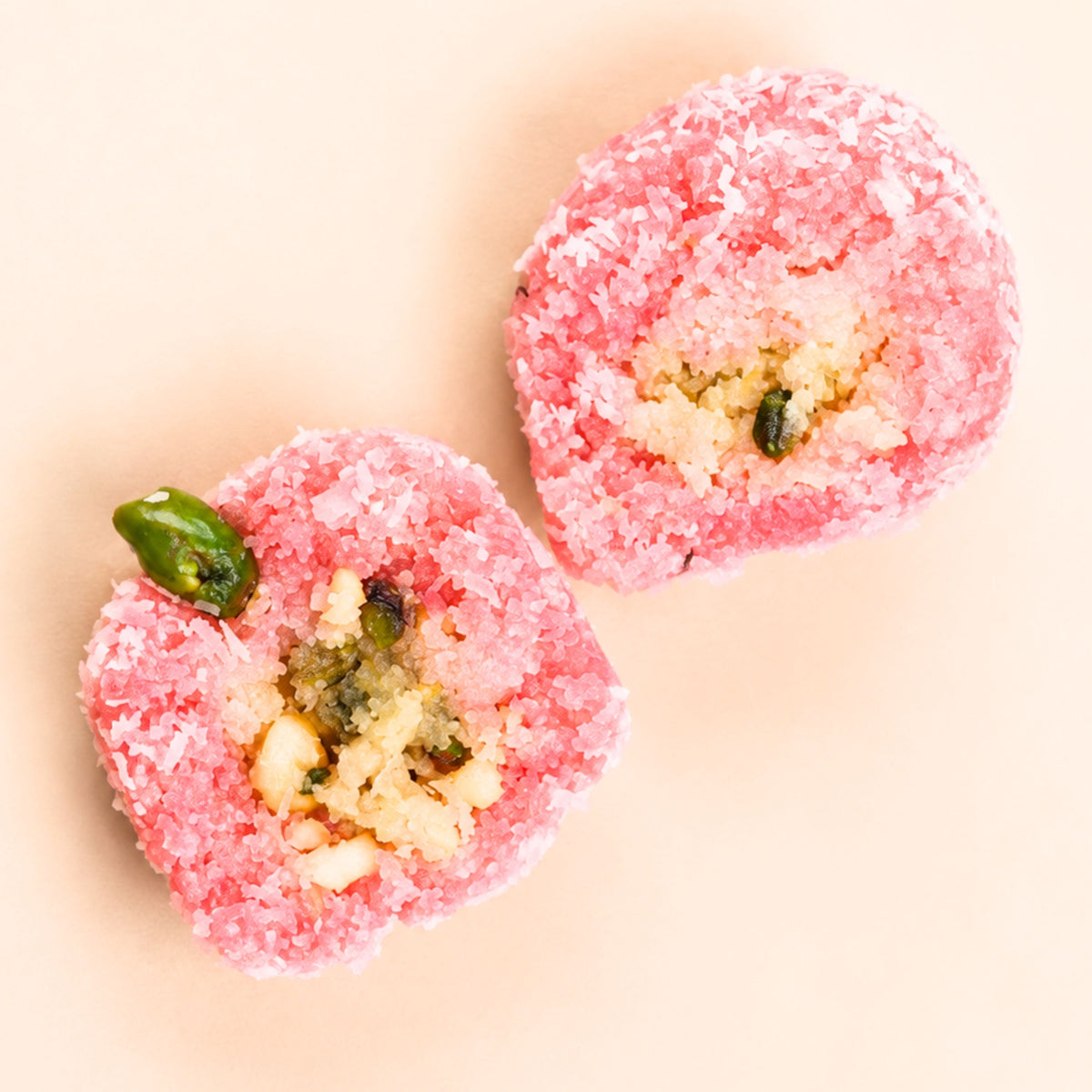 PINK COCONUT LADOO
