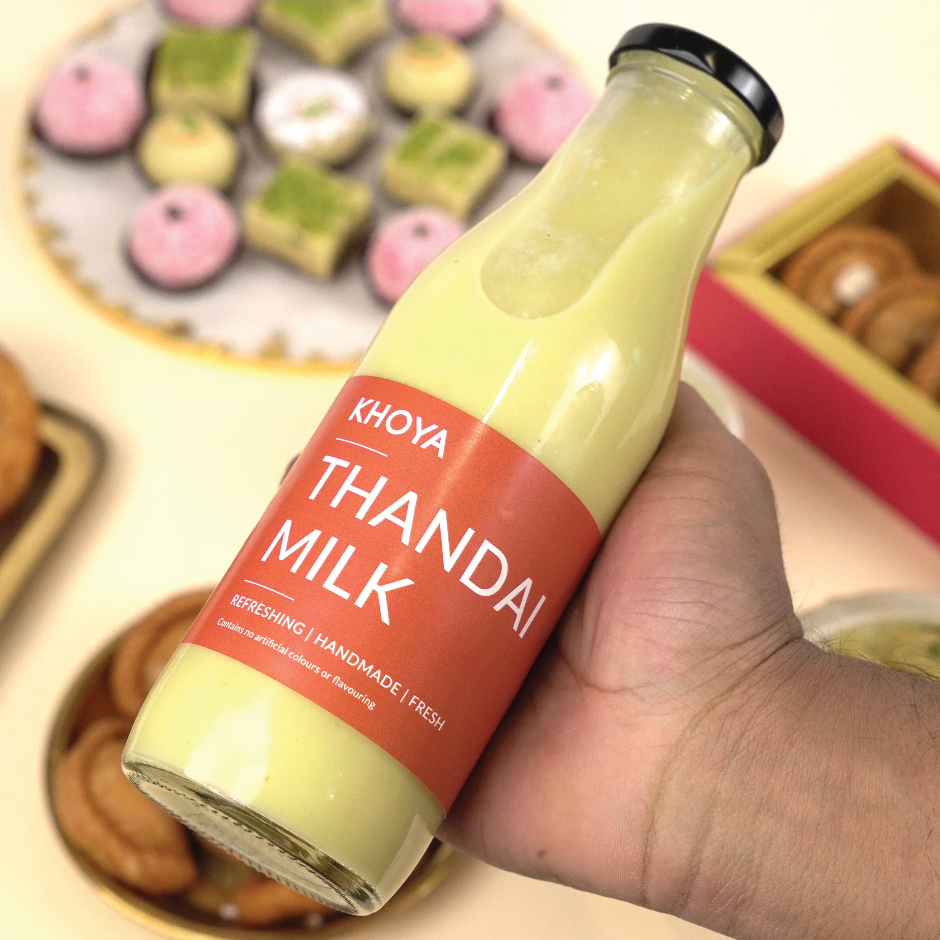 khoya thandai milk