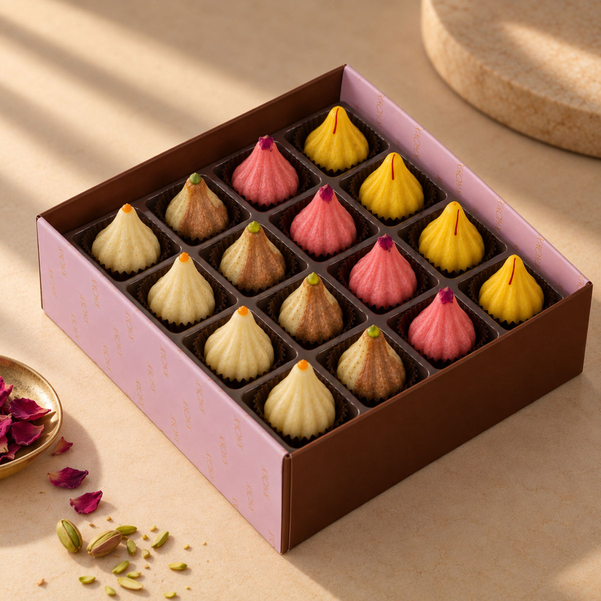 BOX OF 16 - ASSORTED MODAKS