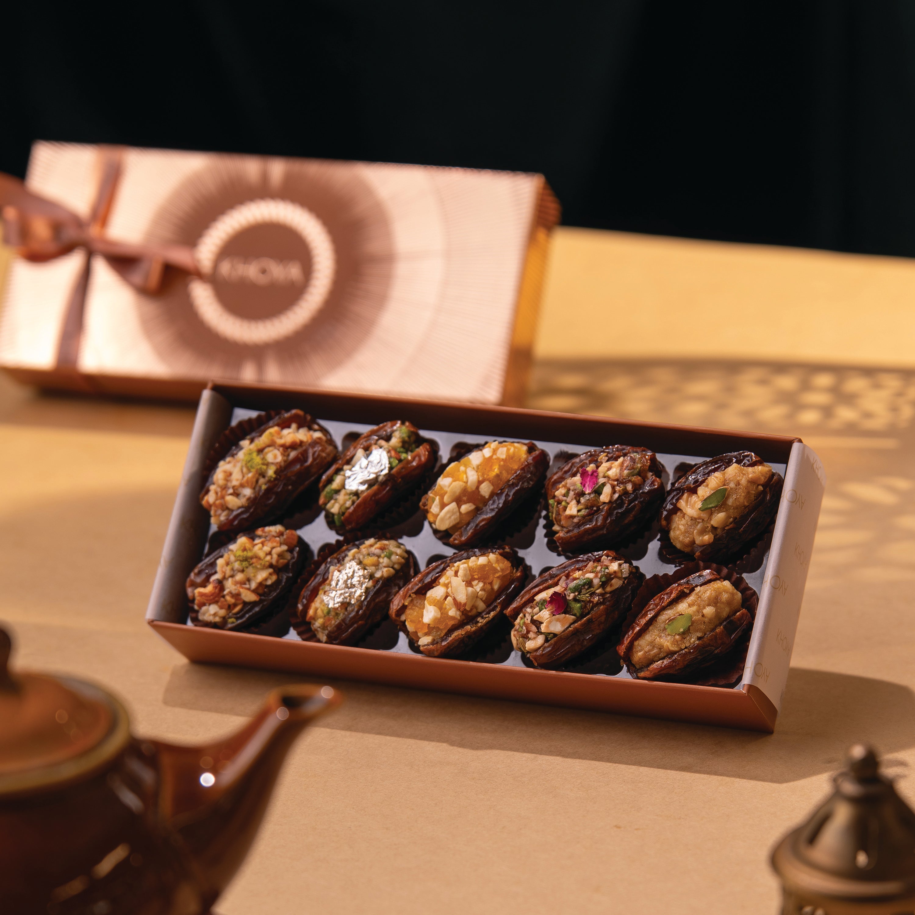 FILLED MEDJOUL DATES - ASSORTED