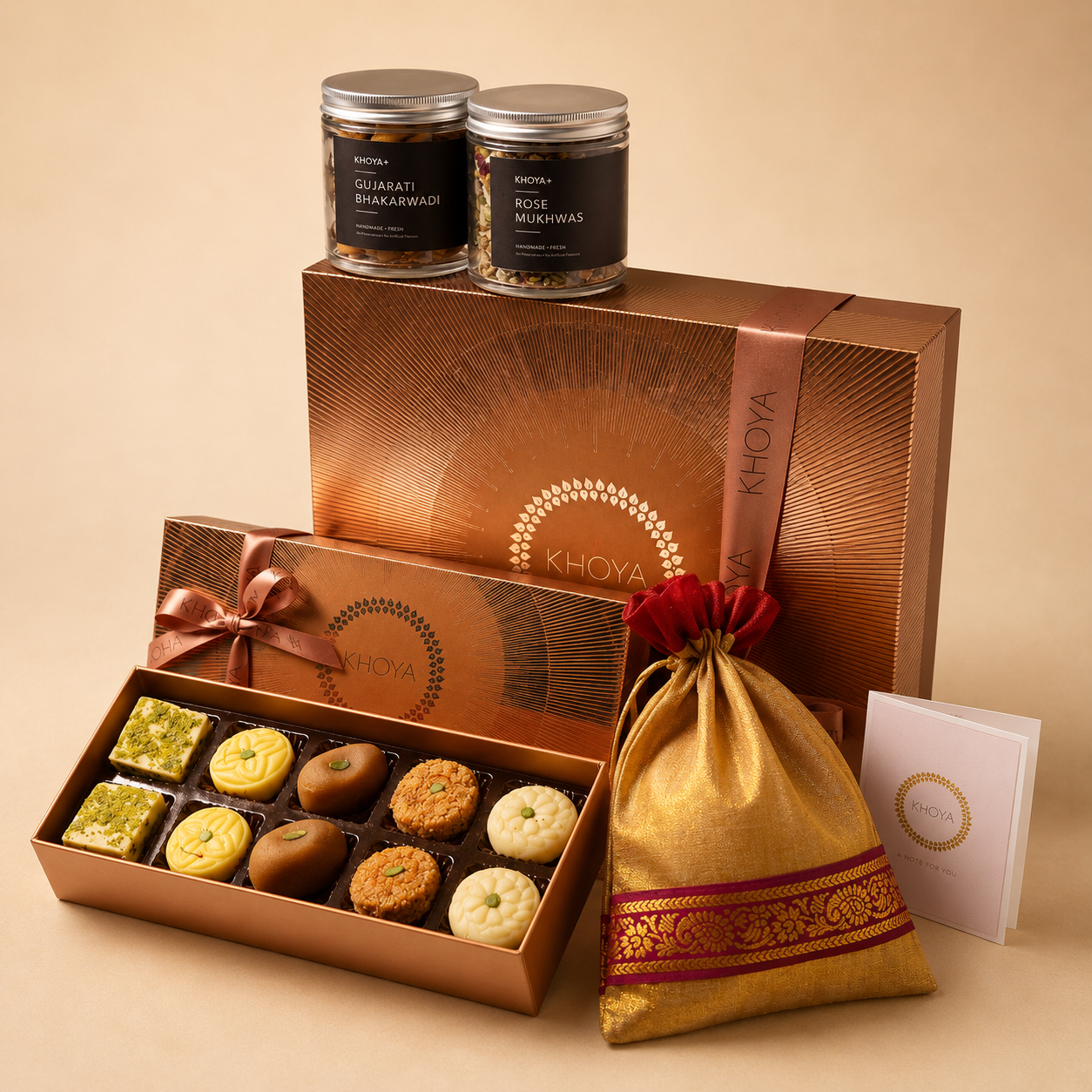 Teej Gift For Wife | Hibiscus Ensemble