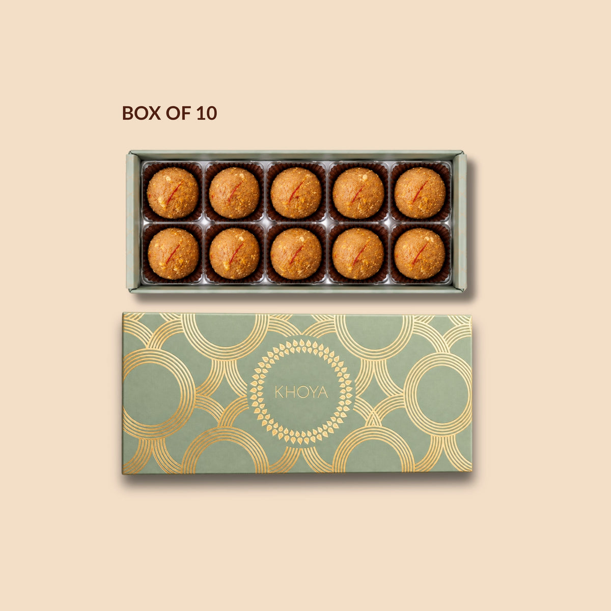 ROASTED BESAN LADOO - MITHAI BOX