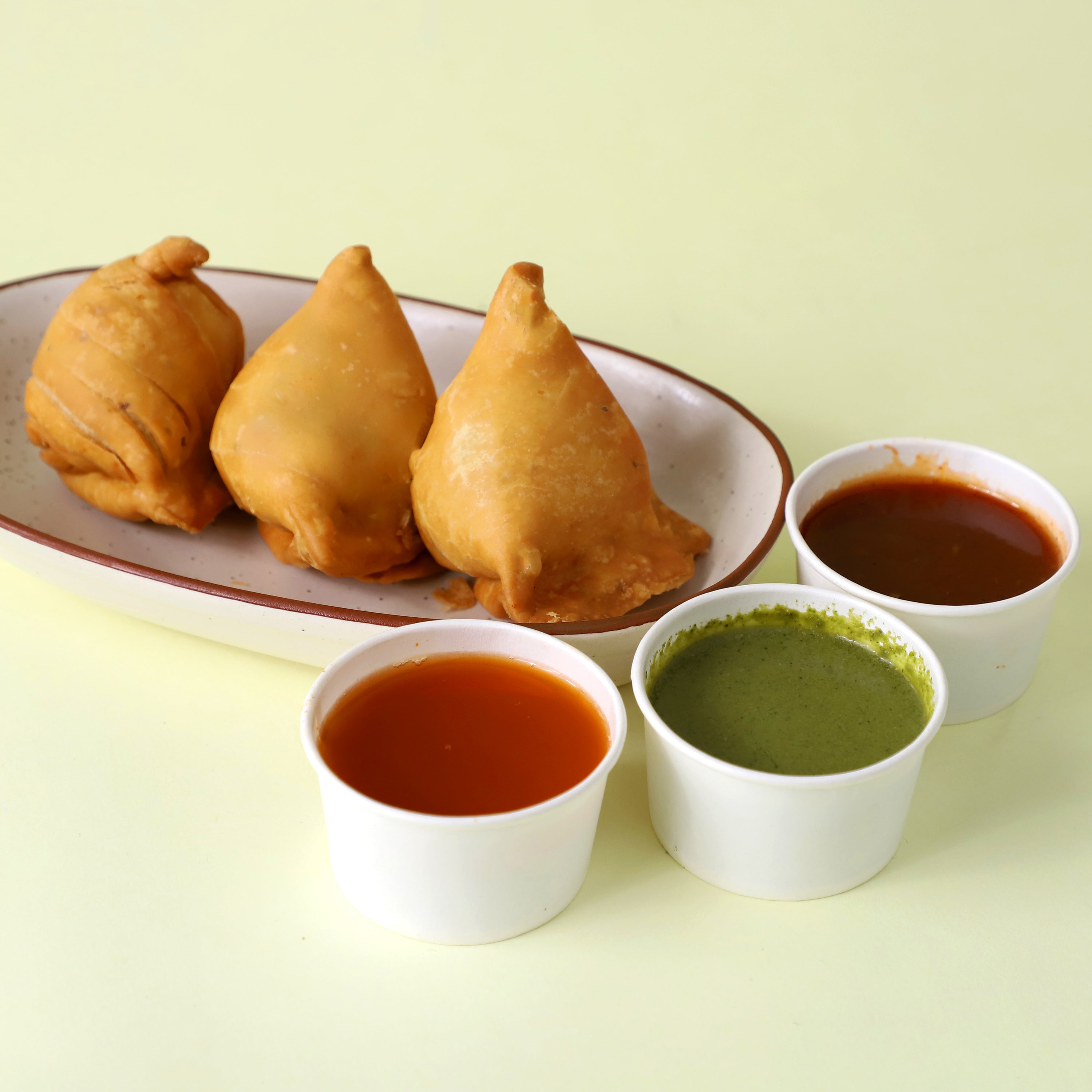 Samosa & Dip Box | Masala Mezze by KHOYA