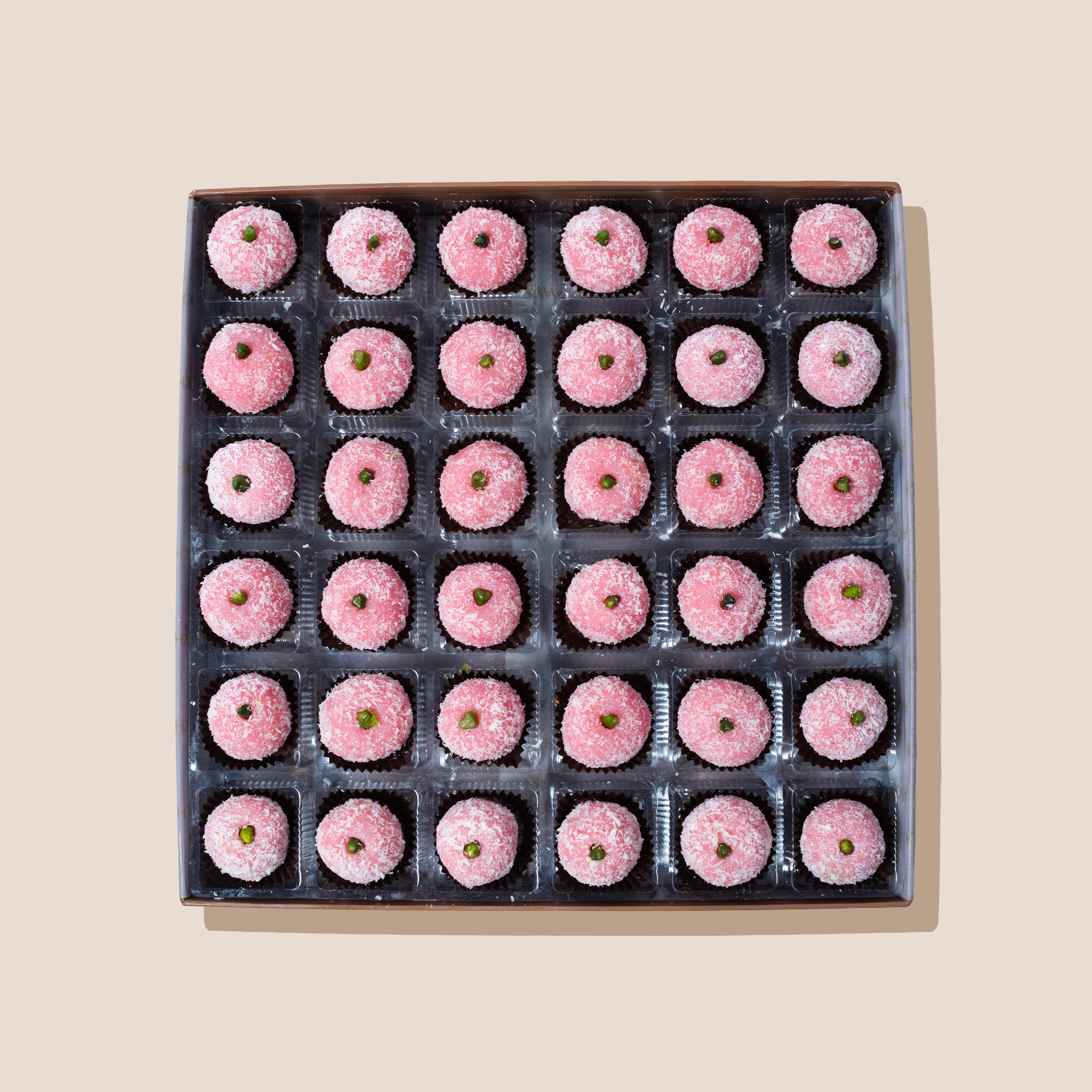 PINK COCONUT LADOO