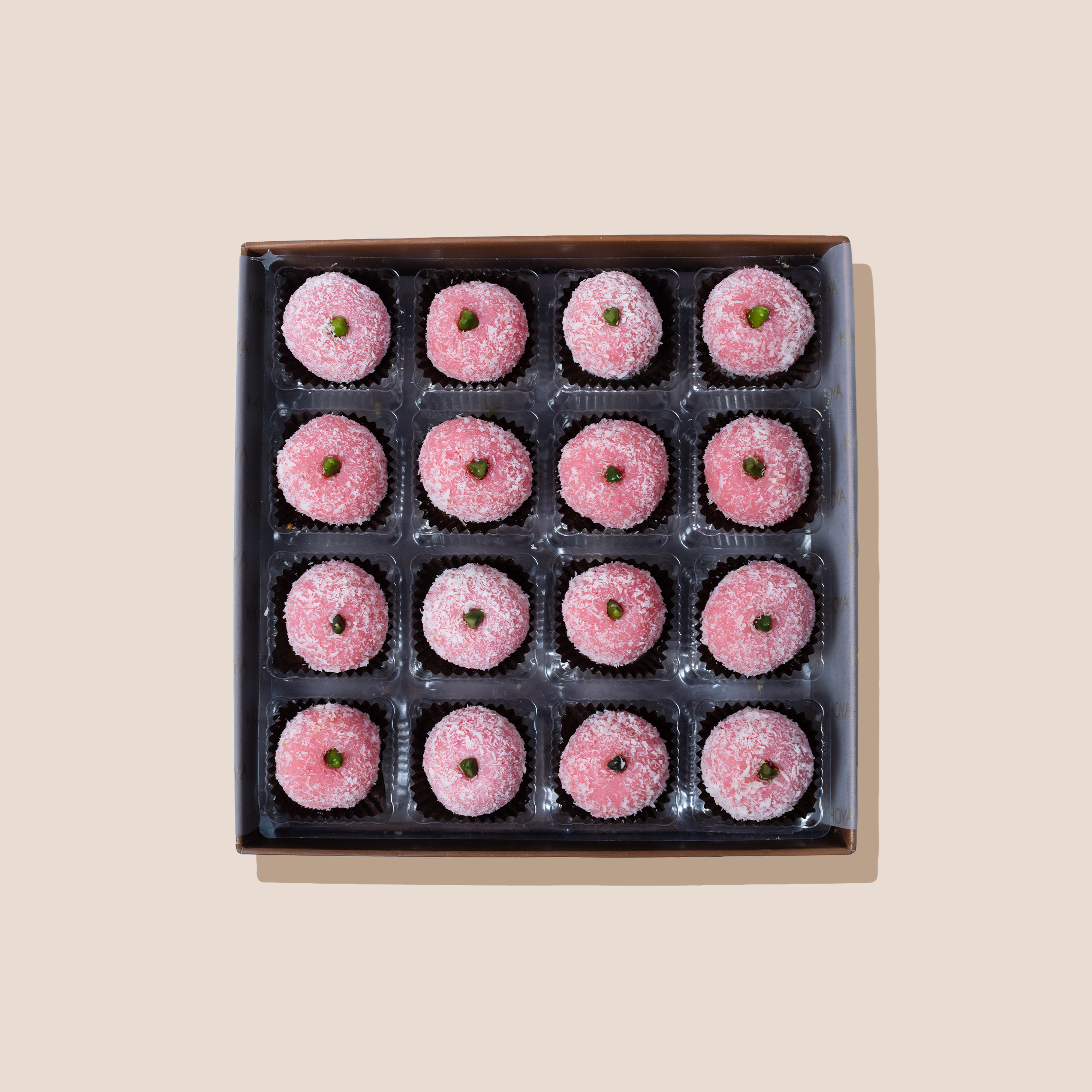 PINK COCONUT LADOO