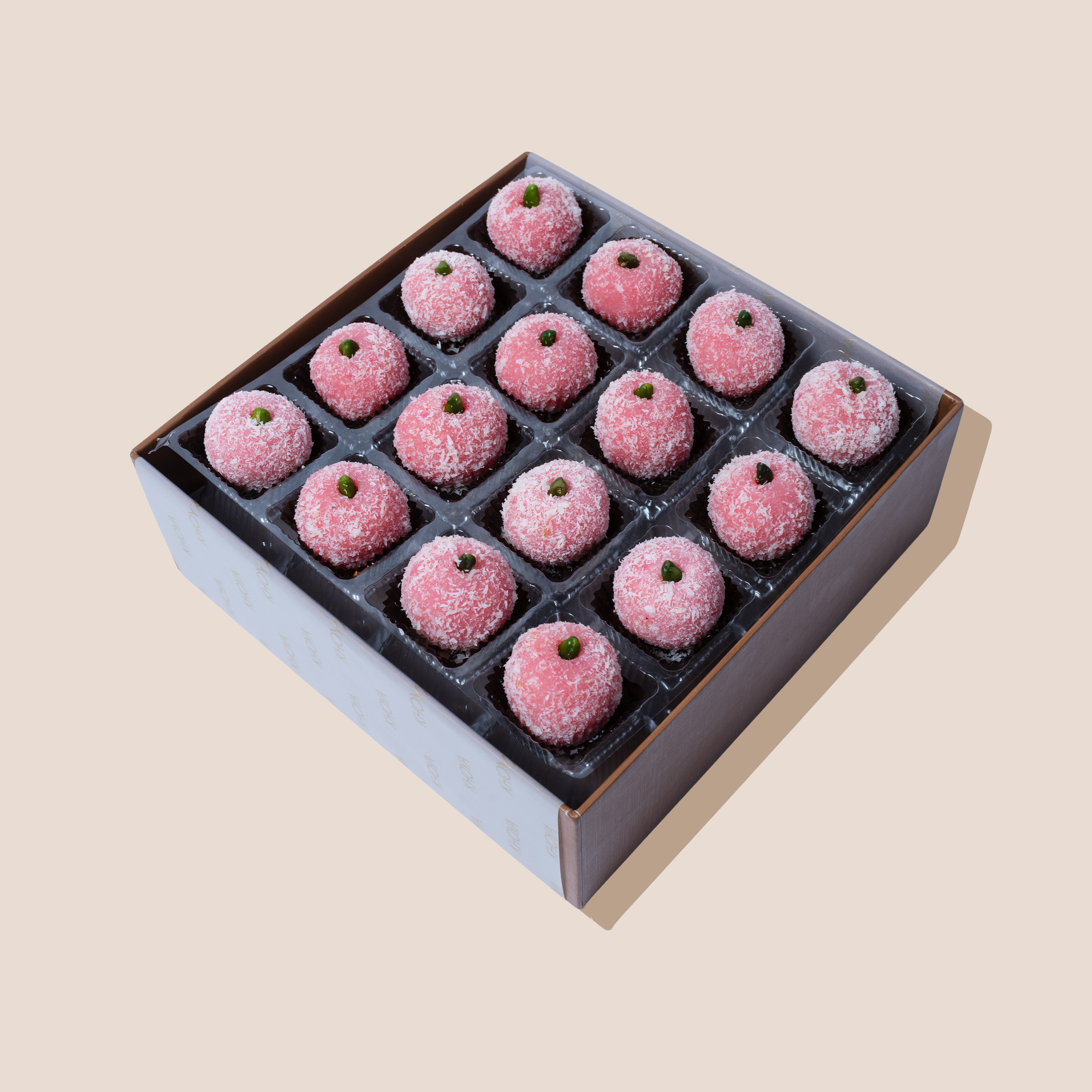 PINK COCONUT LADOO