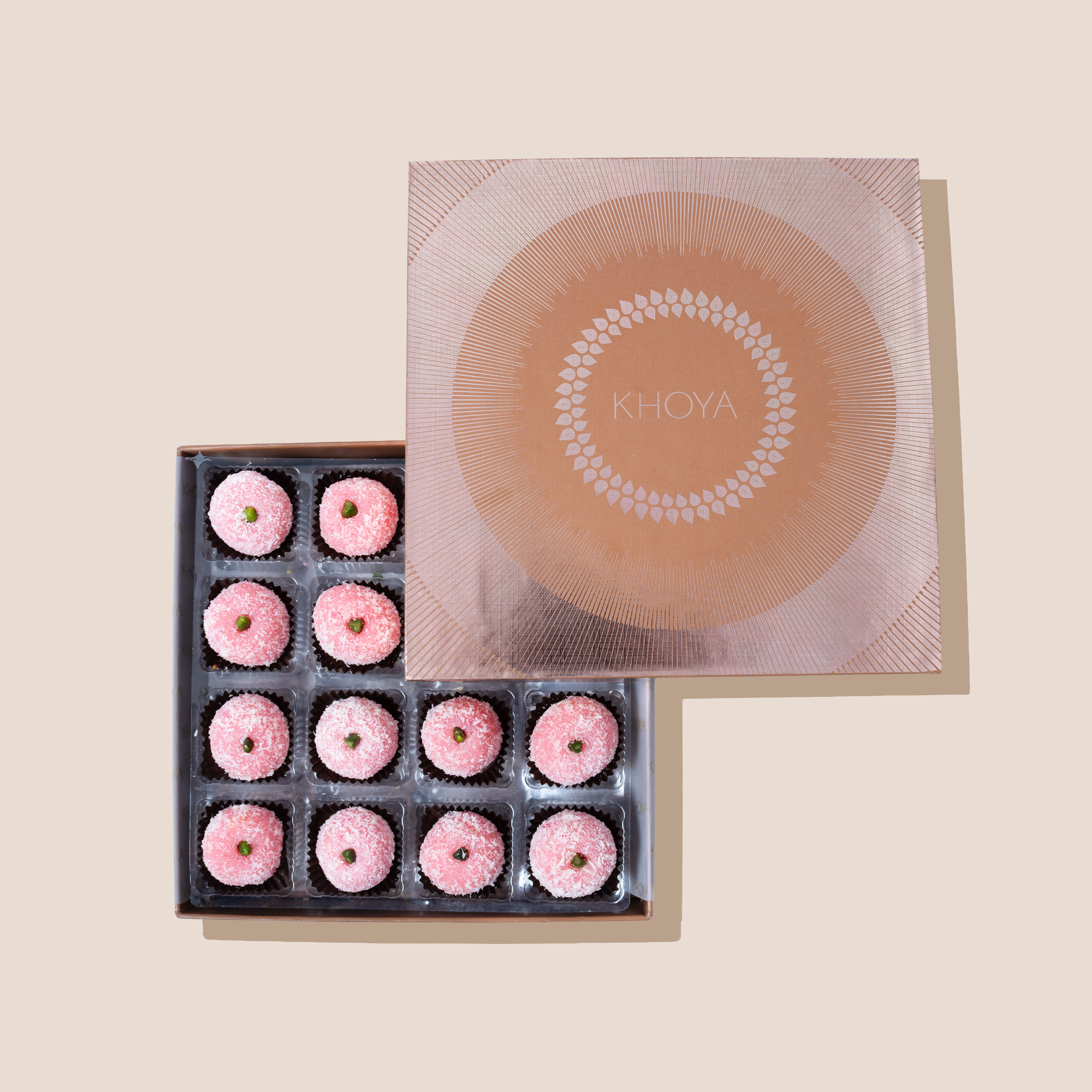 PINK COCONUT LADOO