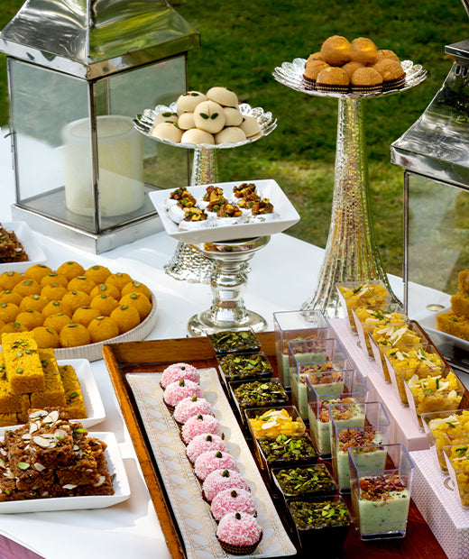 dessert table