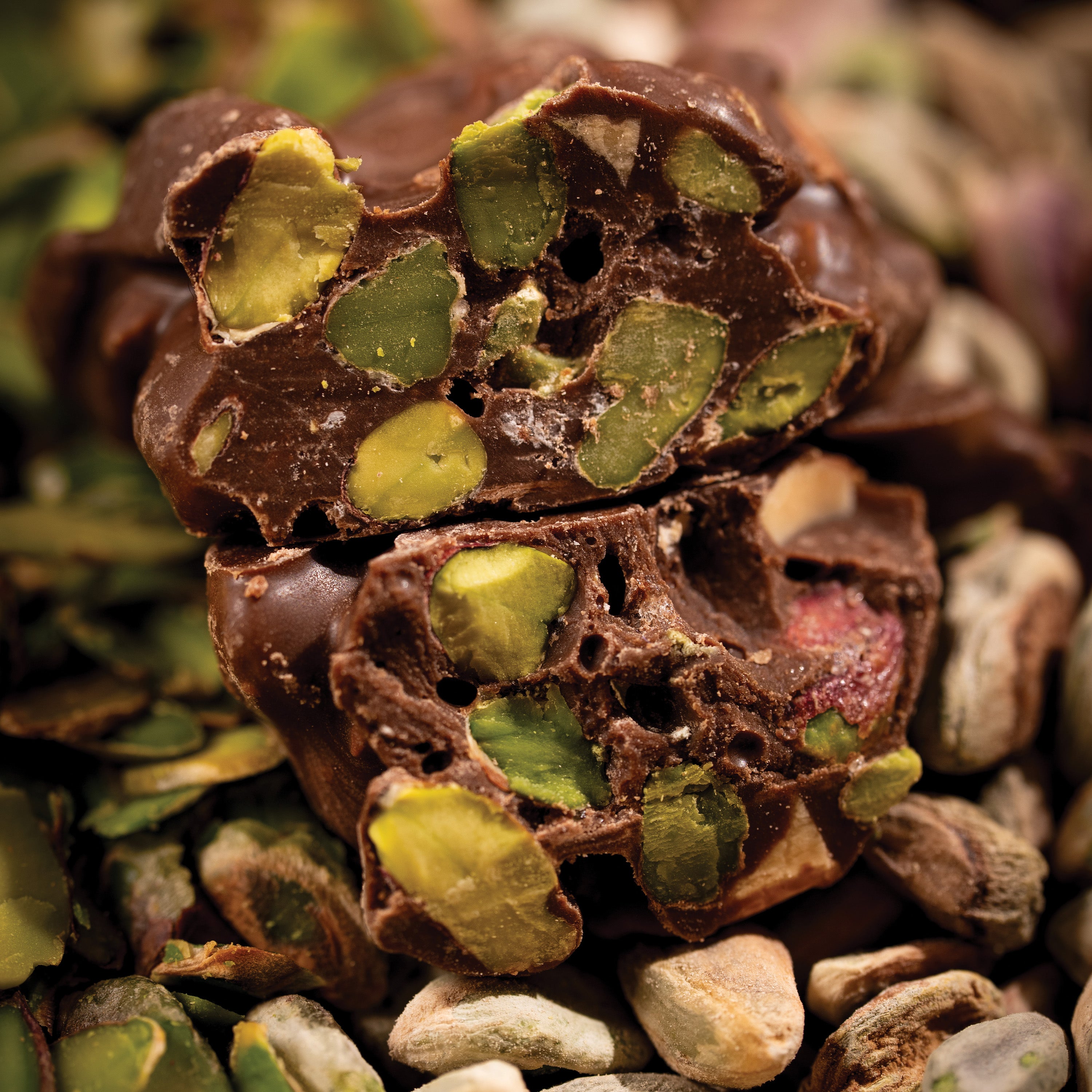 Pistachio Clusters - 30% Milk Chocolate