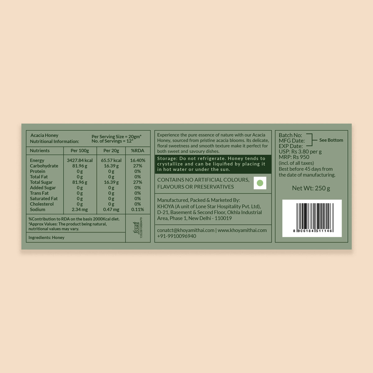 ACACIA HONEY