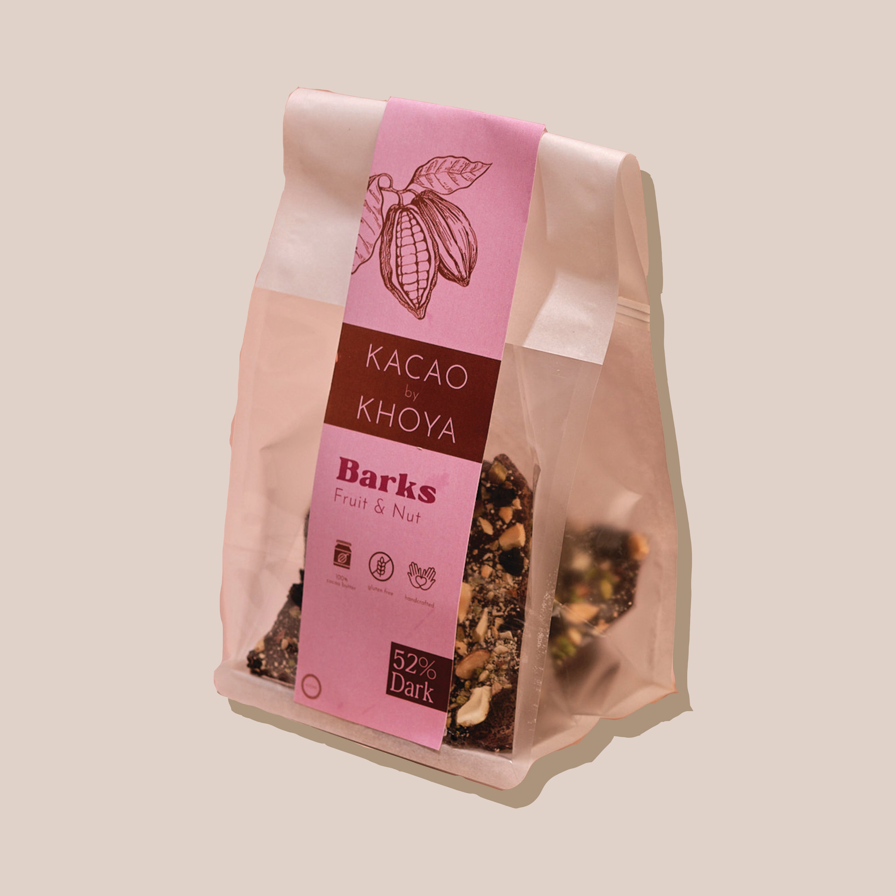 Fruit & Nut Barks - 52% Dark Chocolate