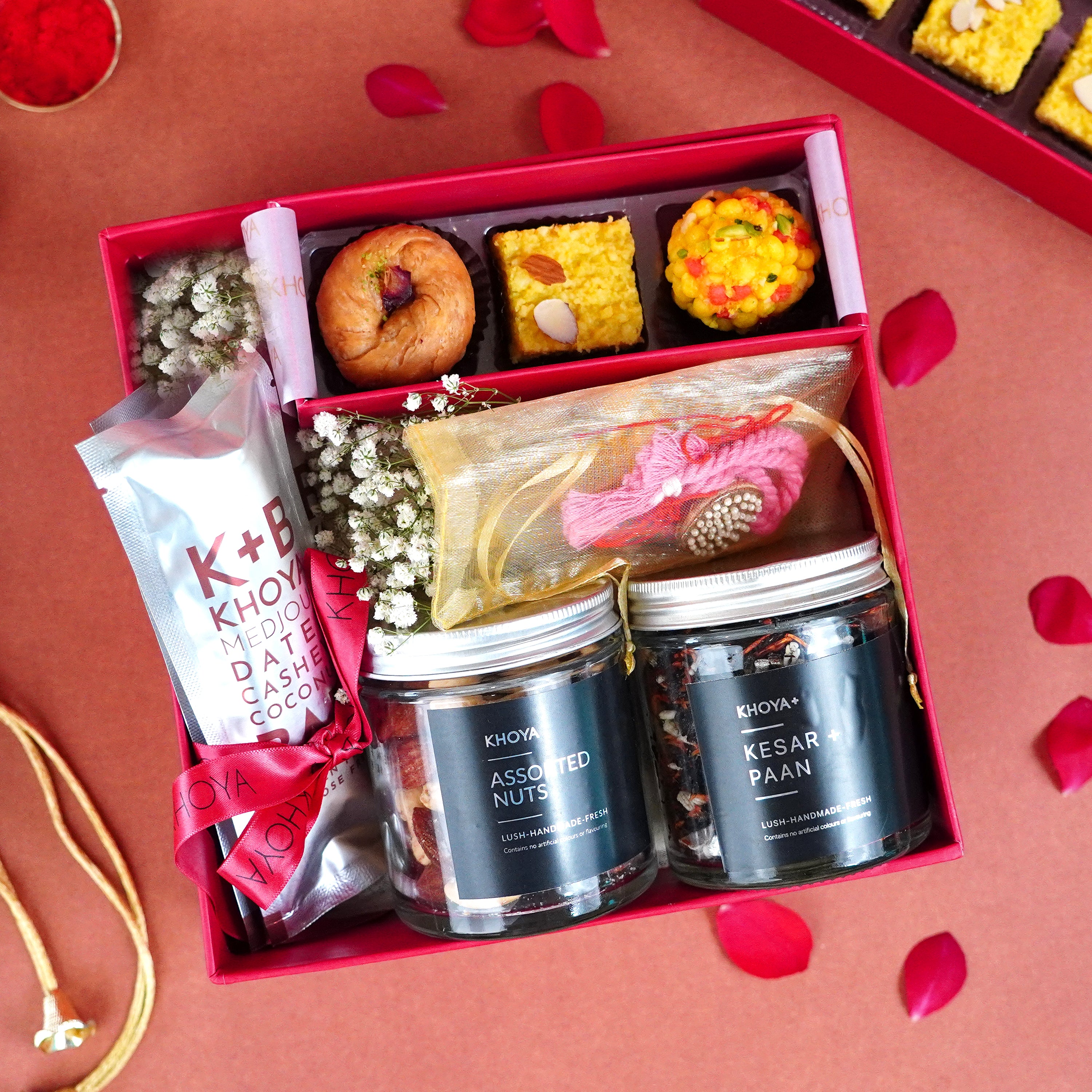 The Flavourful Sibling Soiree Rakhi Gift Hamper