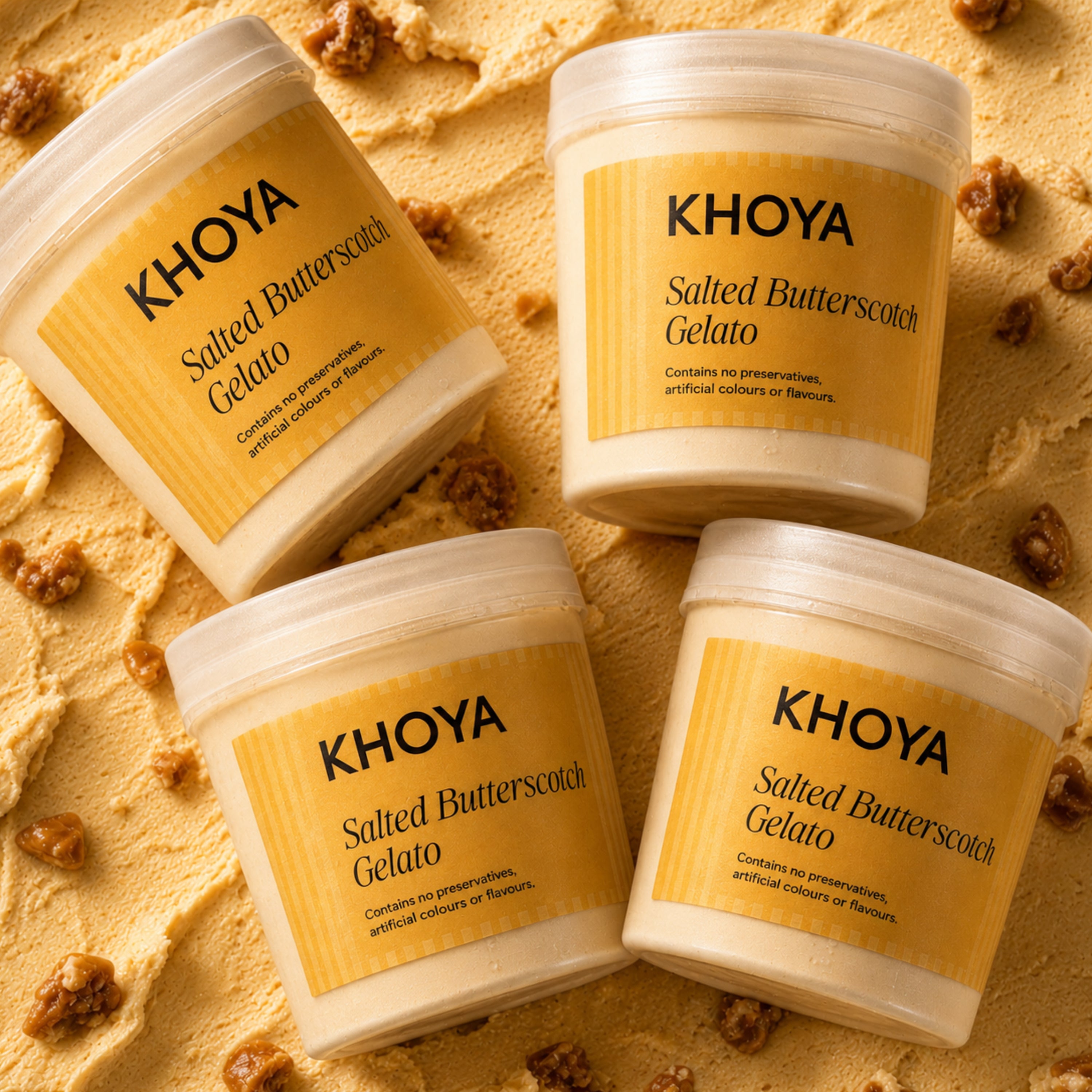 Salted Butterscotch Gelato Combos