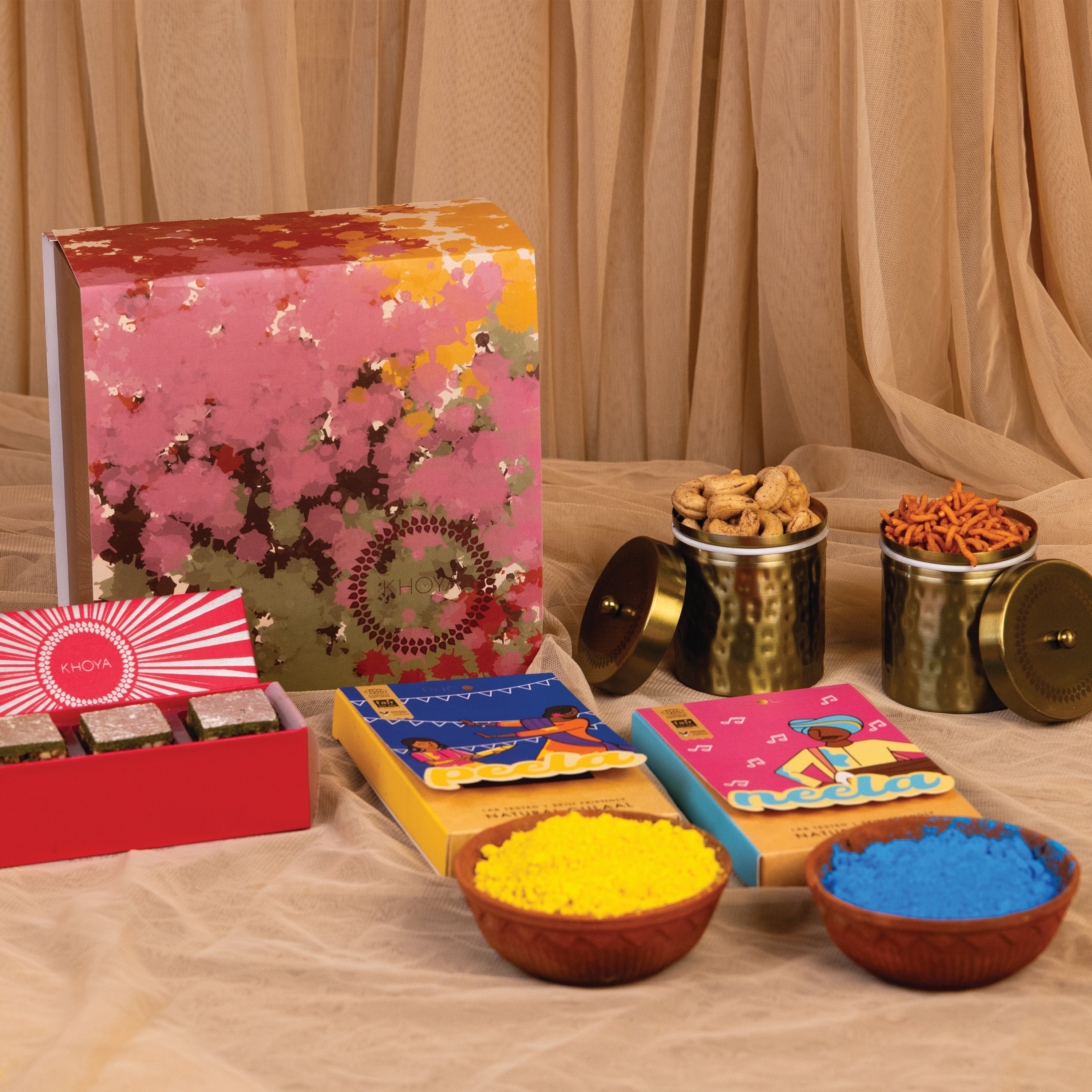 Pista Phool - Small Holi Gift Hamper