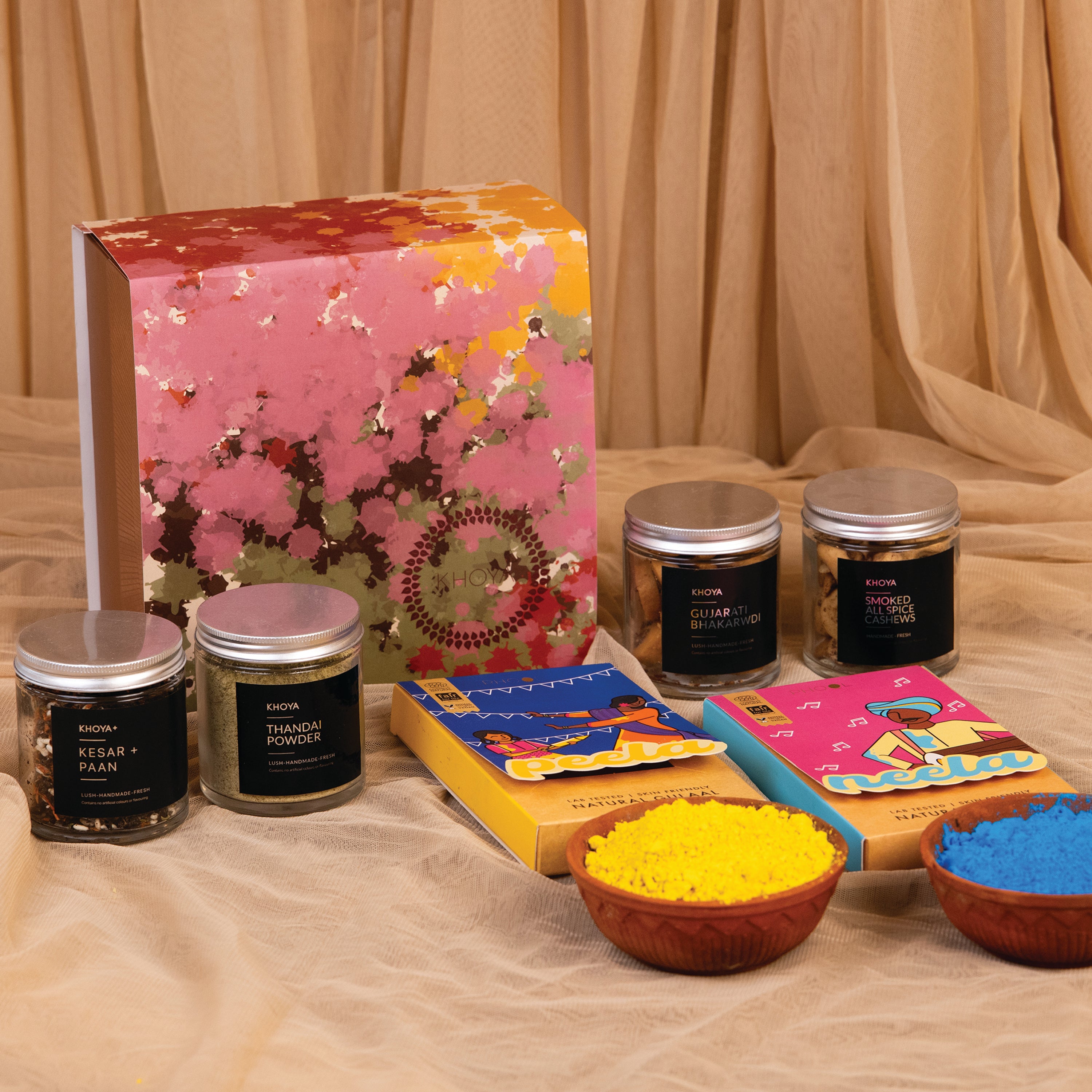 Spice and Saffron - Small Holi Gift Hamper