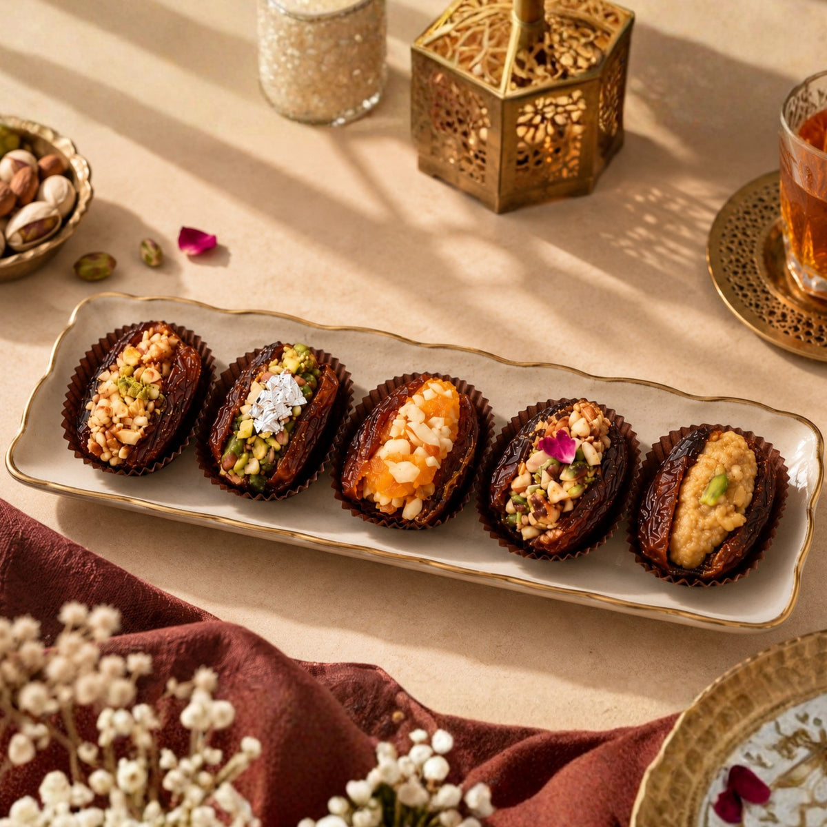 FILLED MEDJOUL DATES - ASSORTED