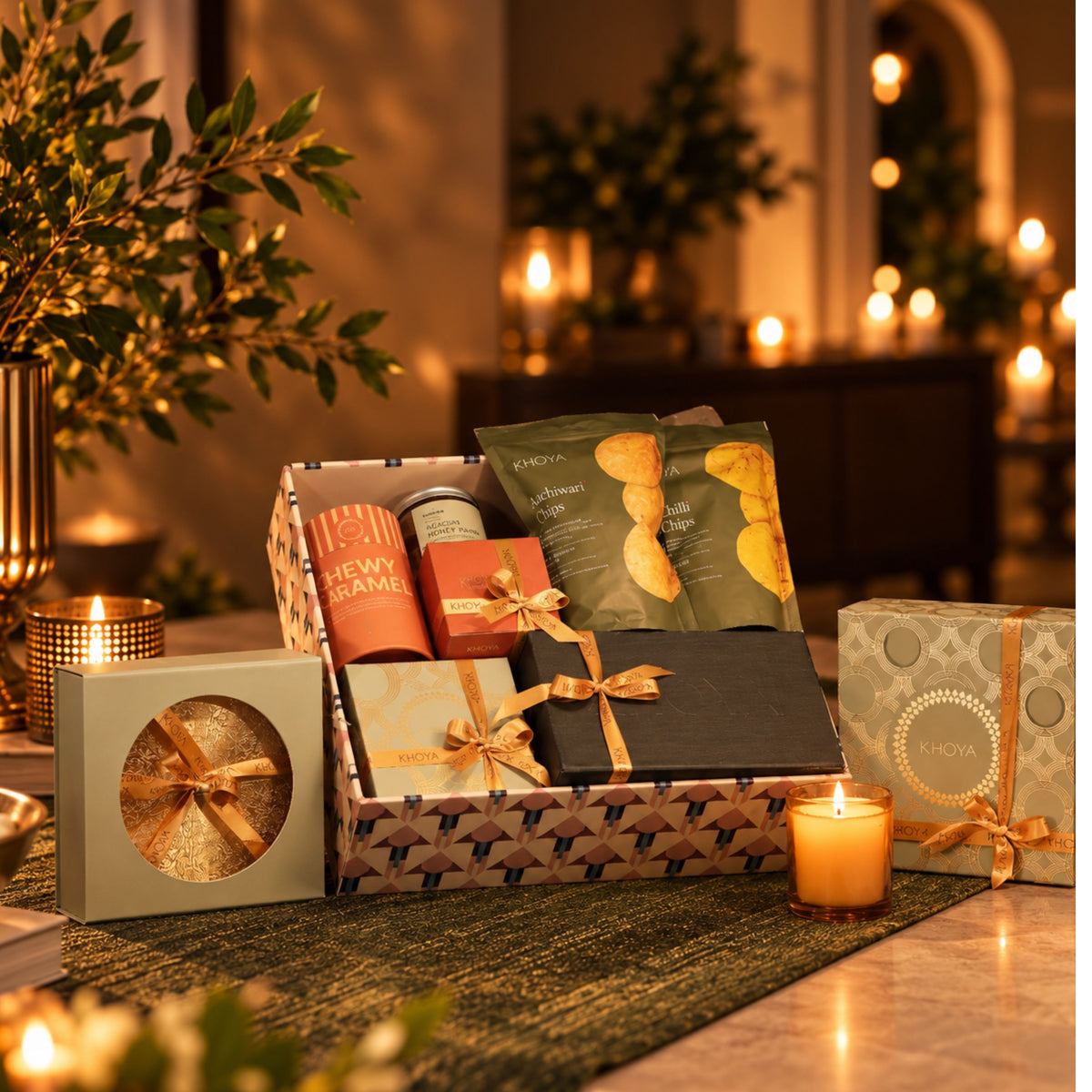 The Gilded Grove Tray