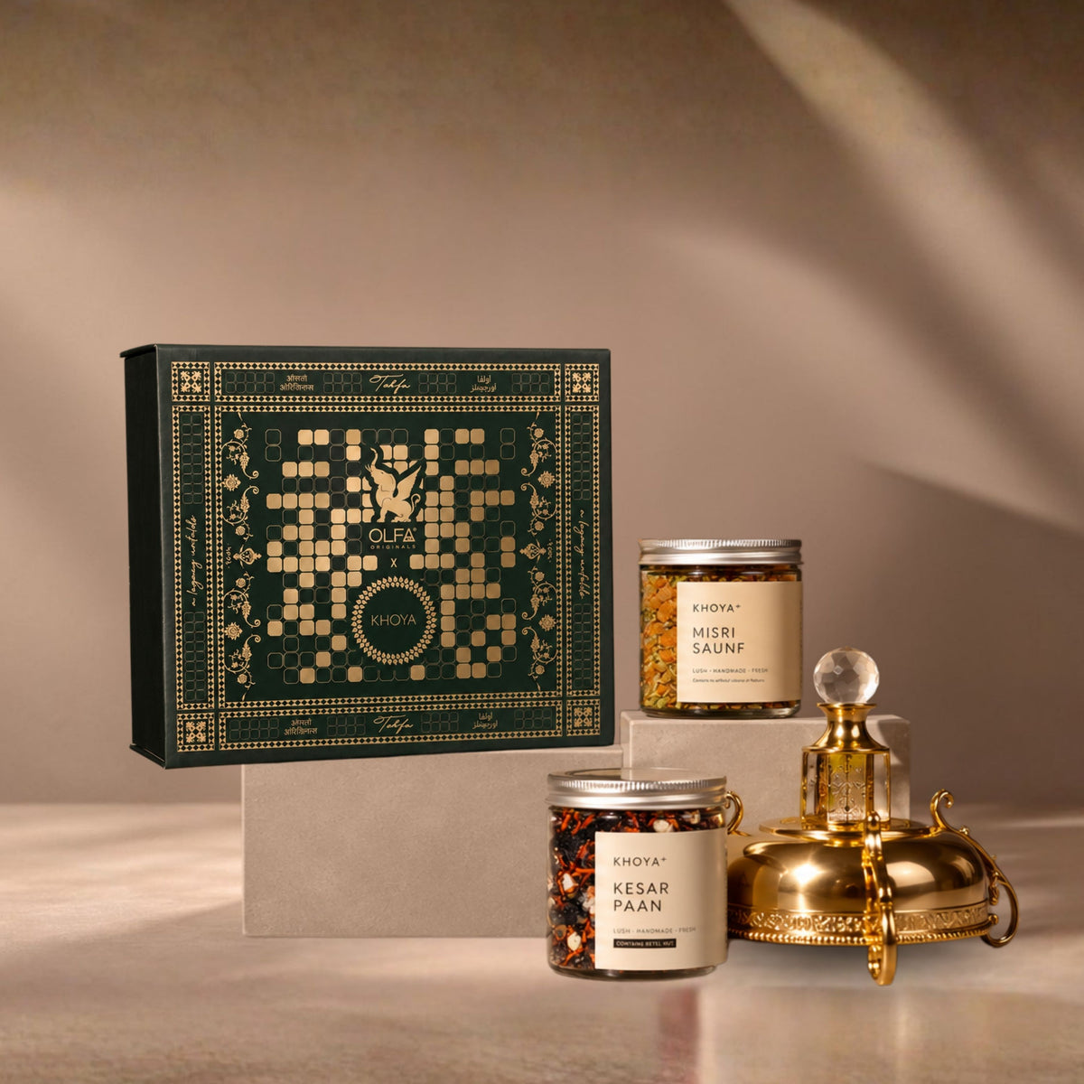 The Pure Parfum & KHOYA Mukhwas Gift Box | Olfa Originals × KHOYA