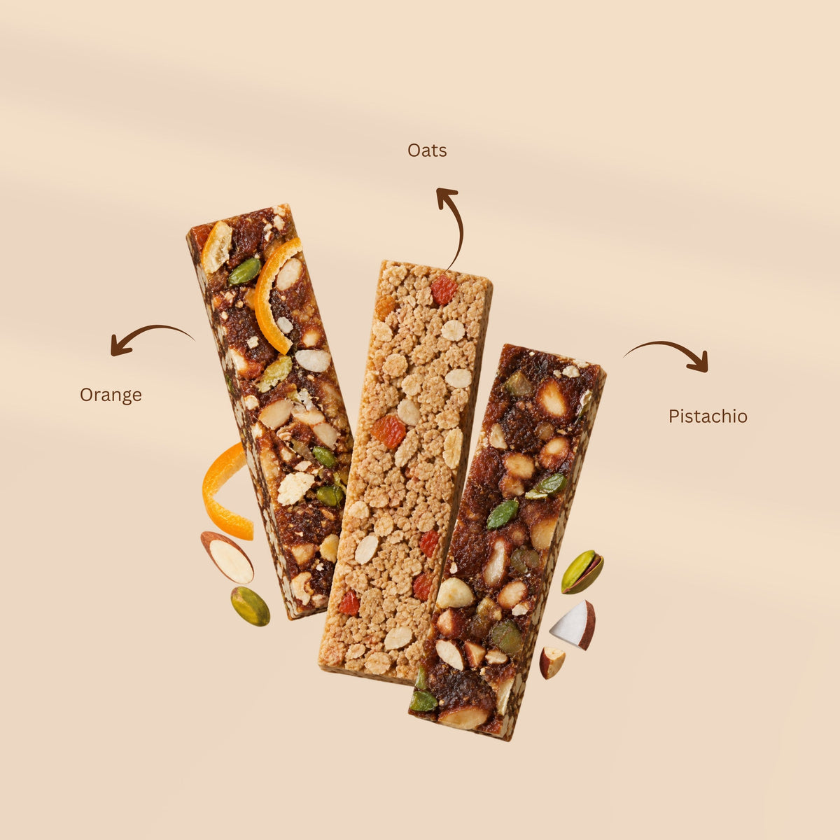 Healthy Bars - Assorted Box of 6pcs