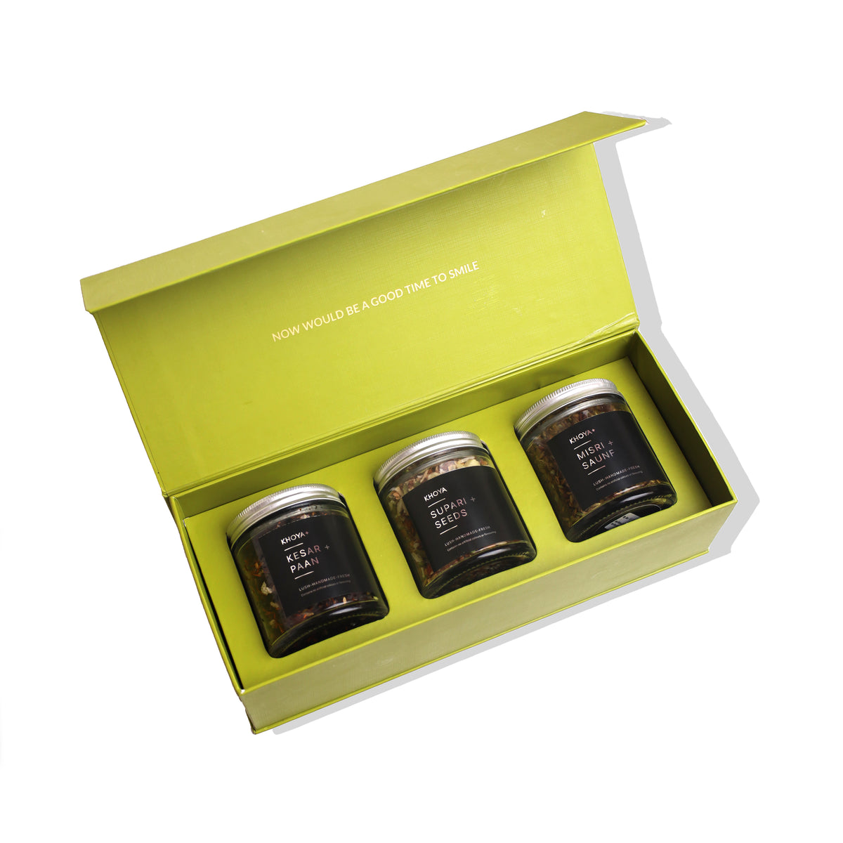 3 Jars of Gift Set of Mukhwas | Online Delivery Available | KHOYA MITHAI