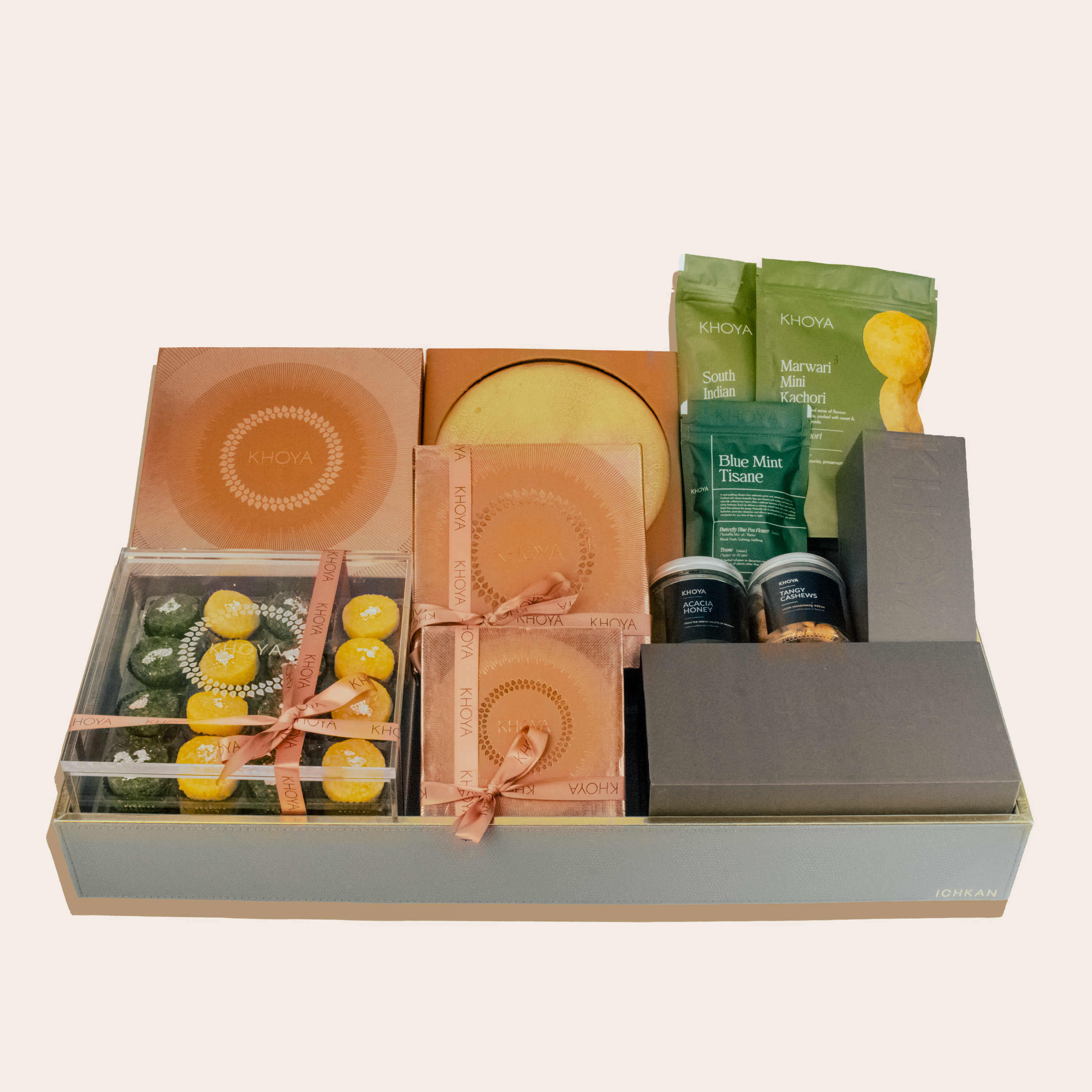 THE ALL THINGS KHOYA TRAY - Diwali Hamper