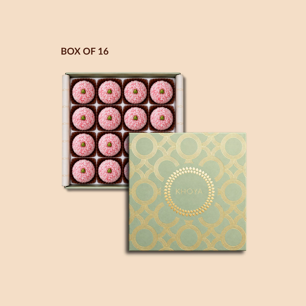 PINK COCONUT LADOO