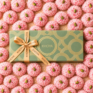 PINK COCONUT LADOO