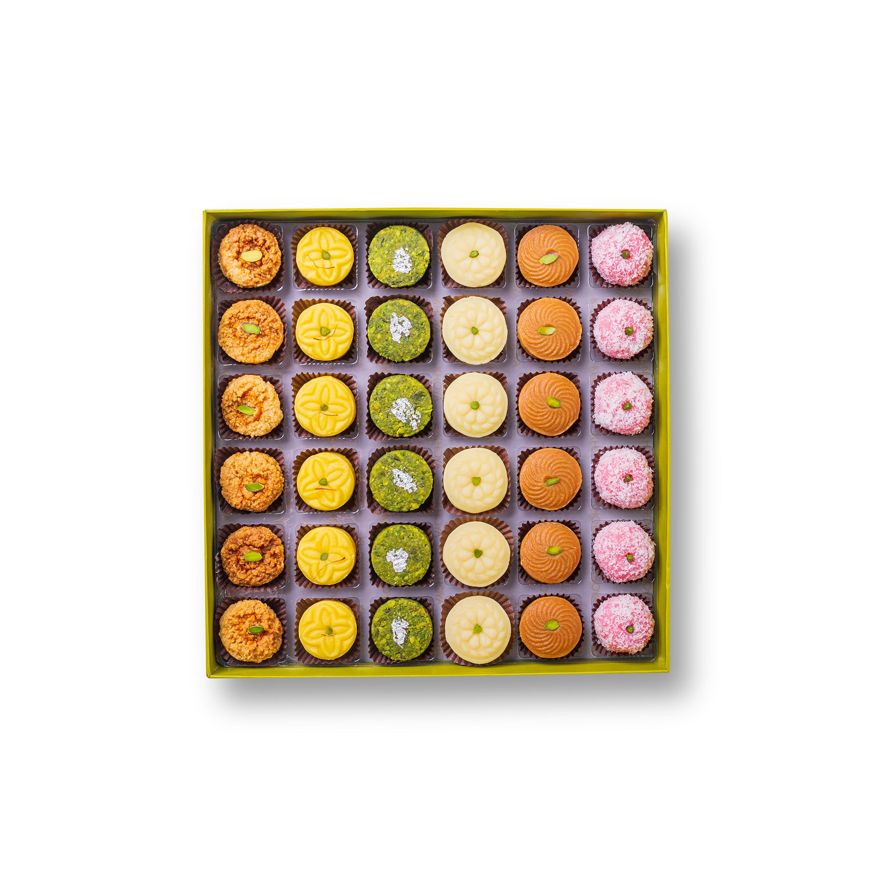 BOX OF 36 - ASSORTED MITHAI