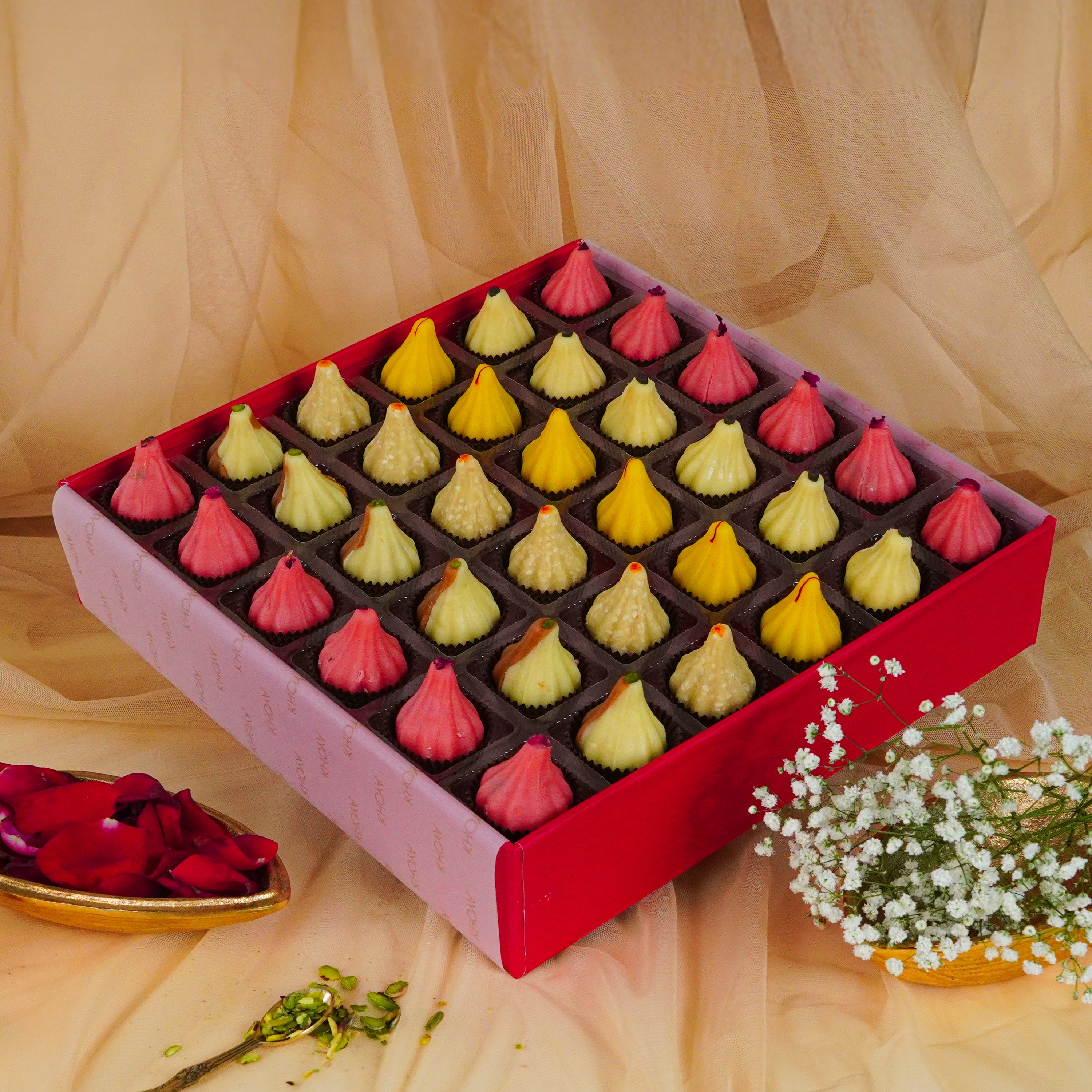 BOX OF 36 - ASSORTED MODAKS