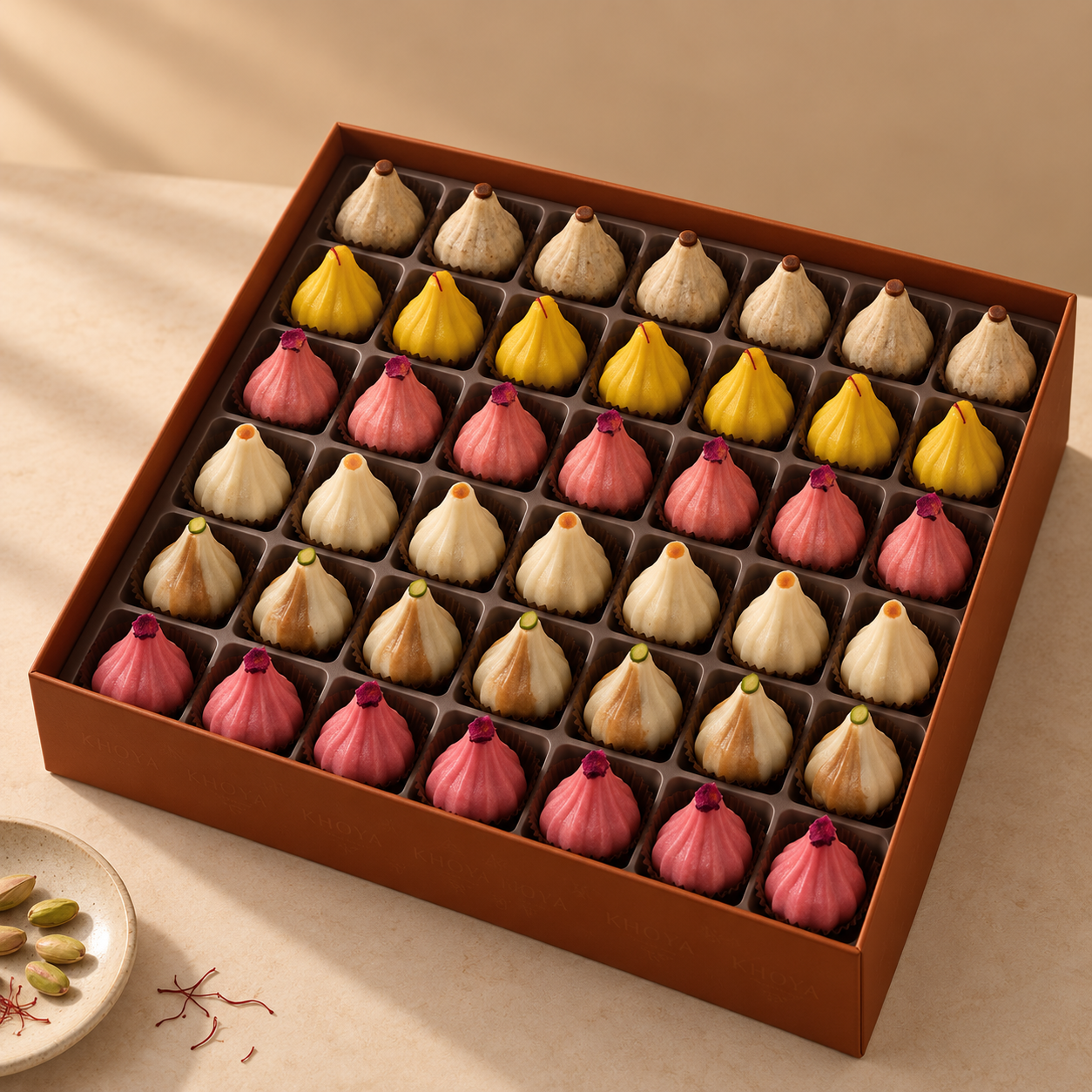 BOX OF 36 - ASSORTED MODAKS