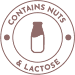 Contains Nuts lactose
