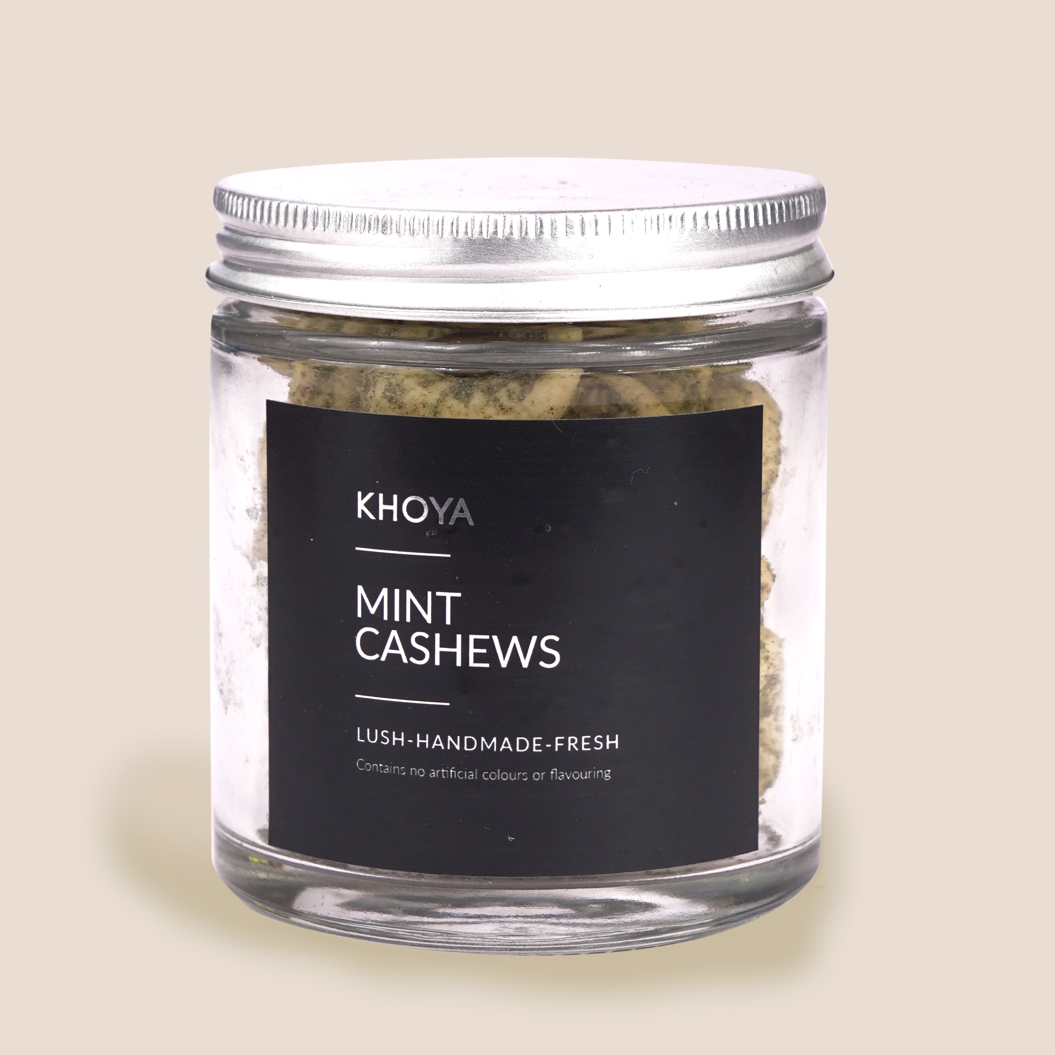 Mint Cashew Jar