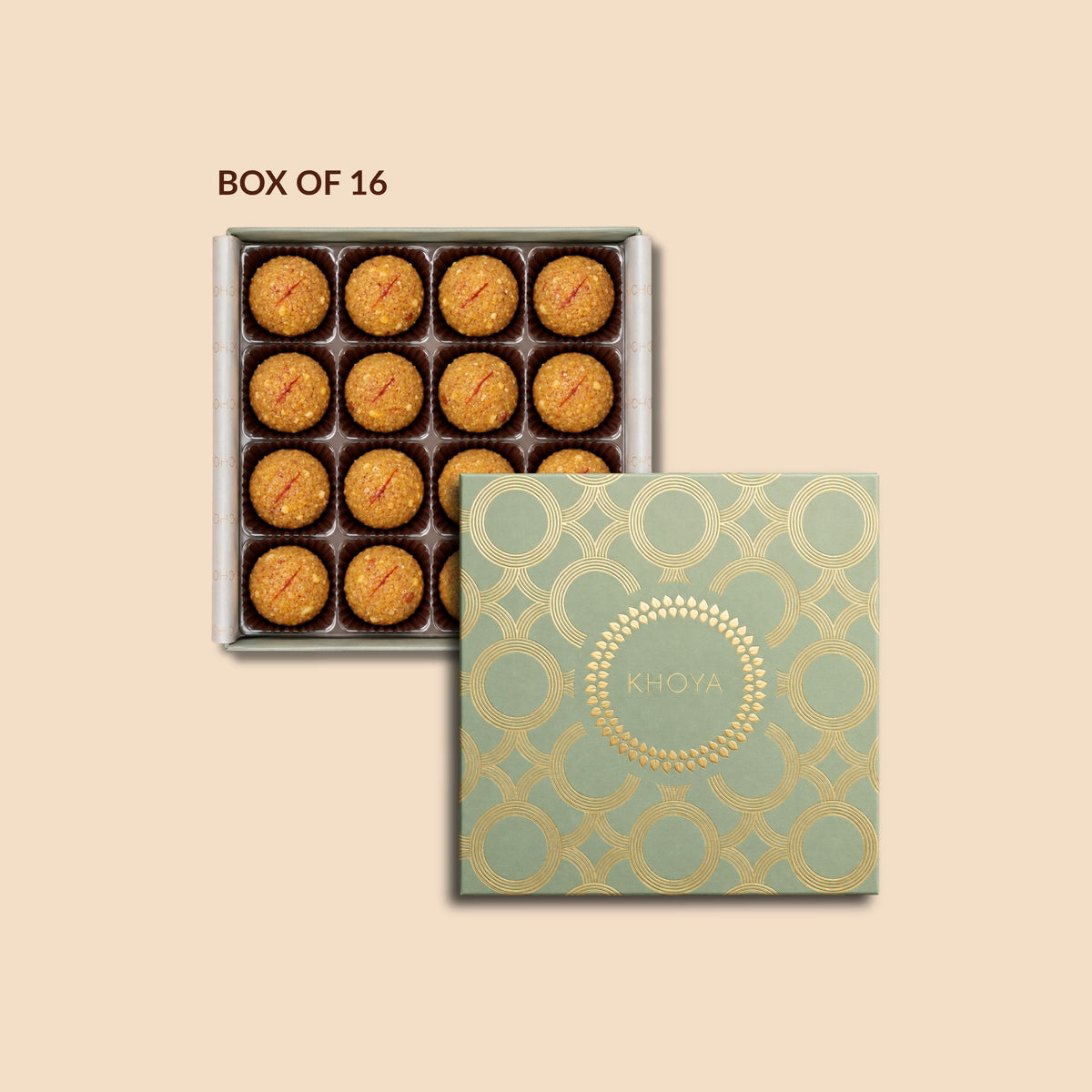 ROASTED BESAN LADOO - MITHAI BOX