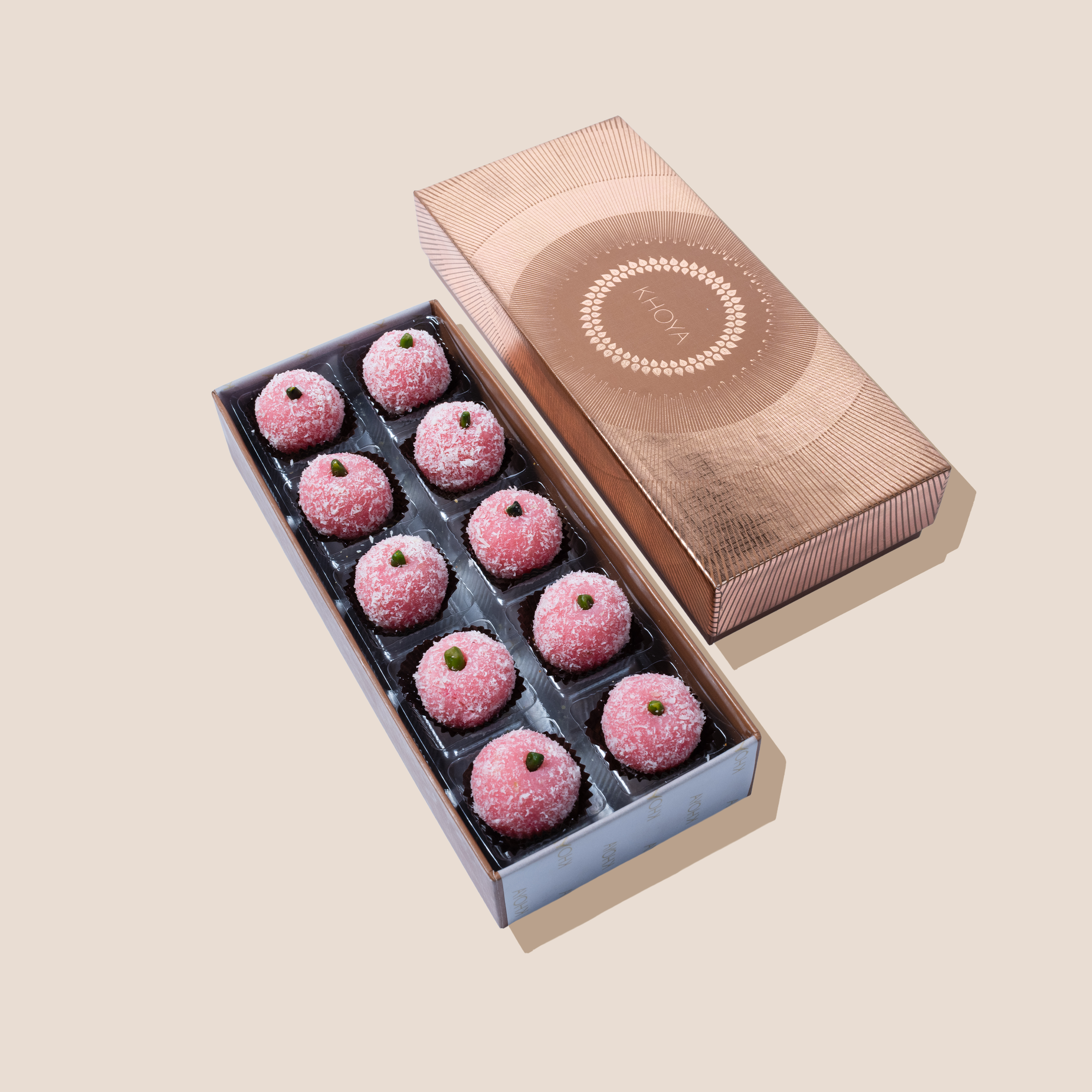 PINK COCONUT LADOO