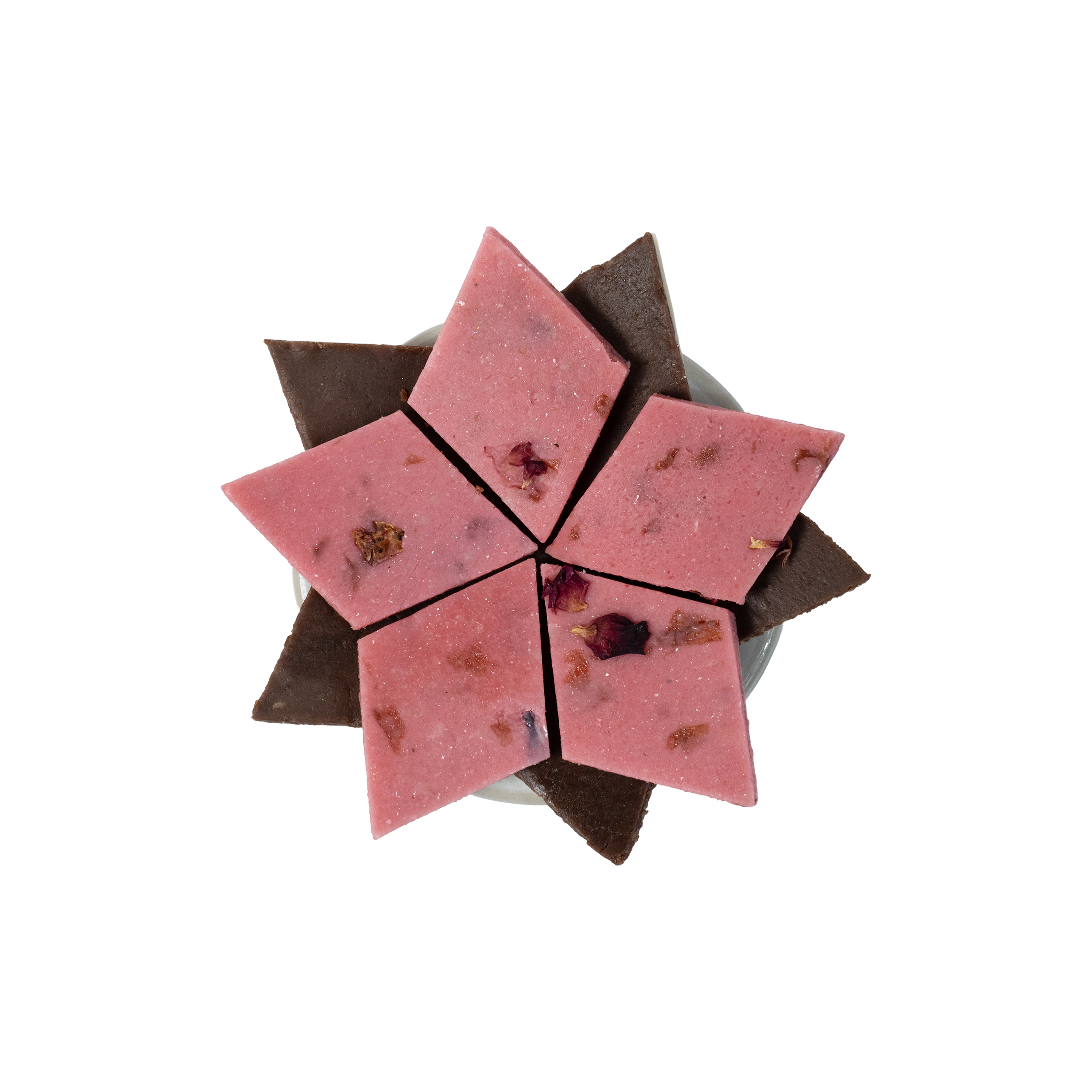 Rose & Chocolate Kaju Katli