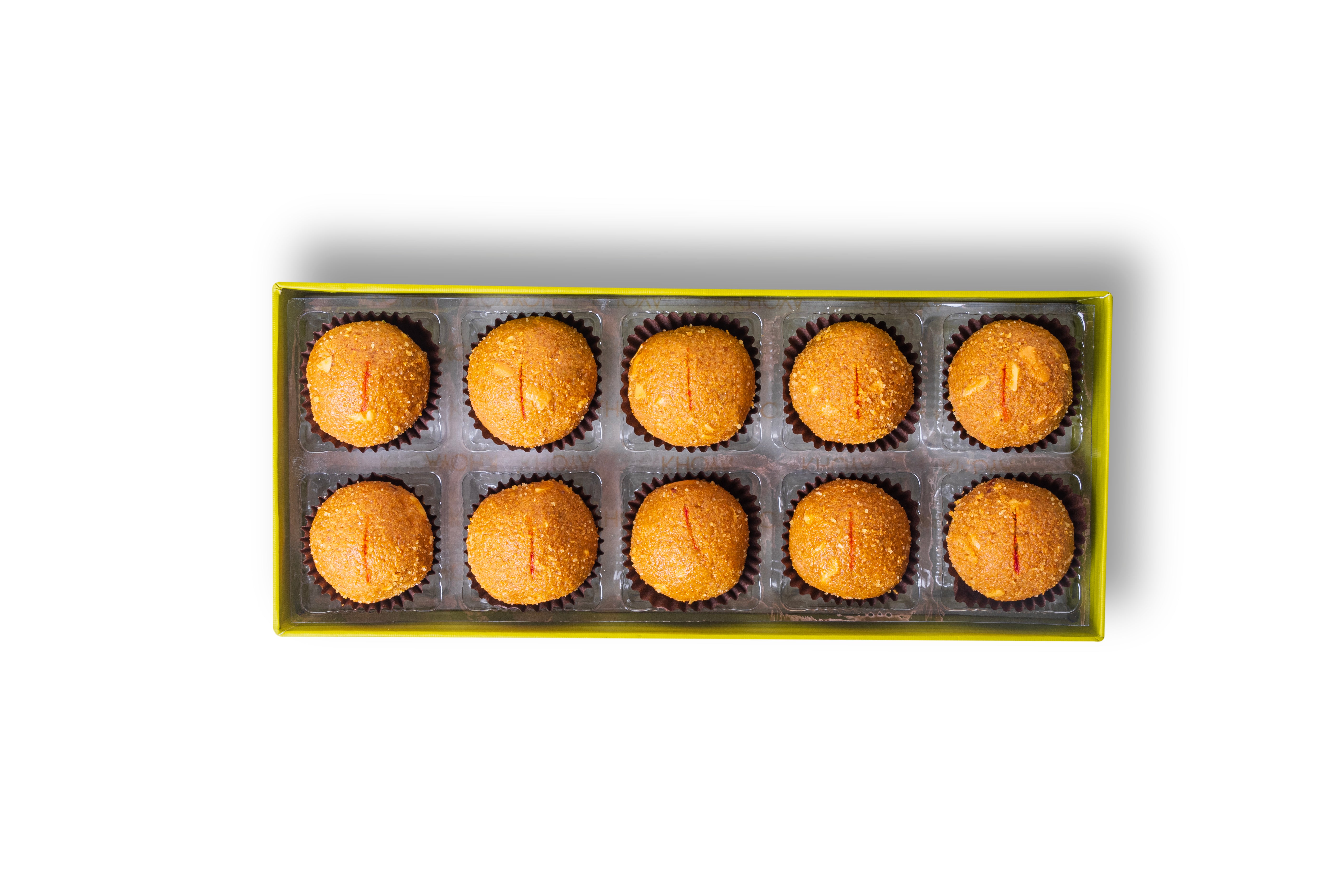 ROASTED BESAN LADOO