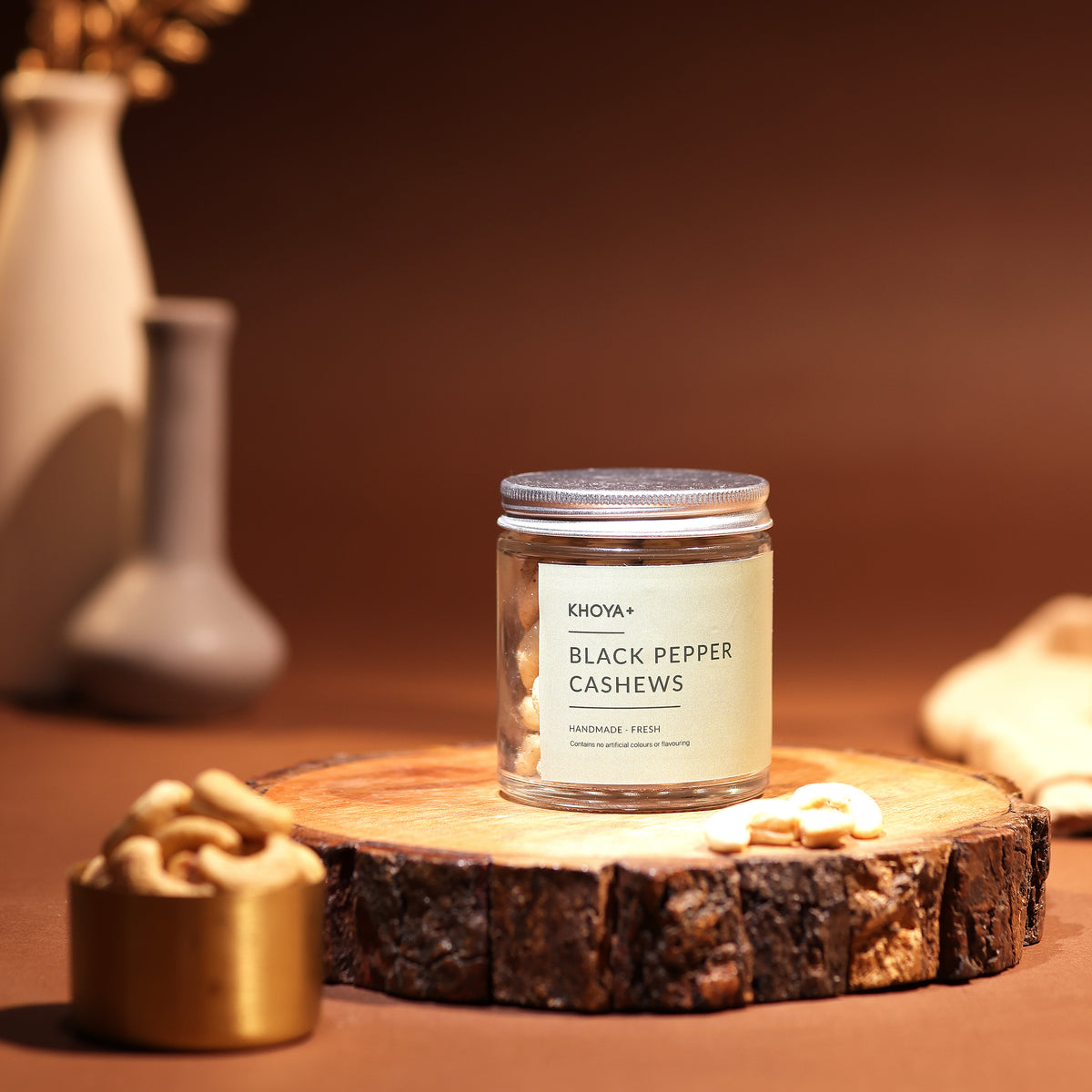 BLACK PEPPER CASHEW JAR