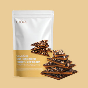 Crunchy Butterscotch Chocolate Barks