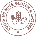 contains nuts gluten lactose