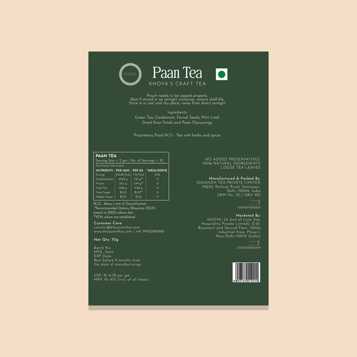 PAAN TEA